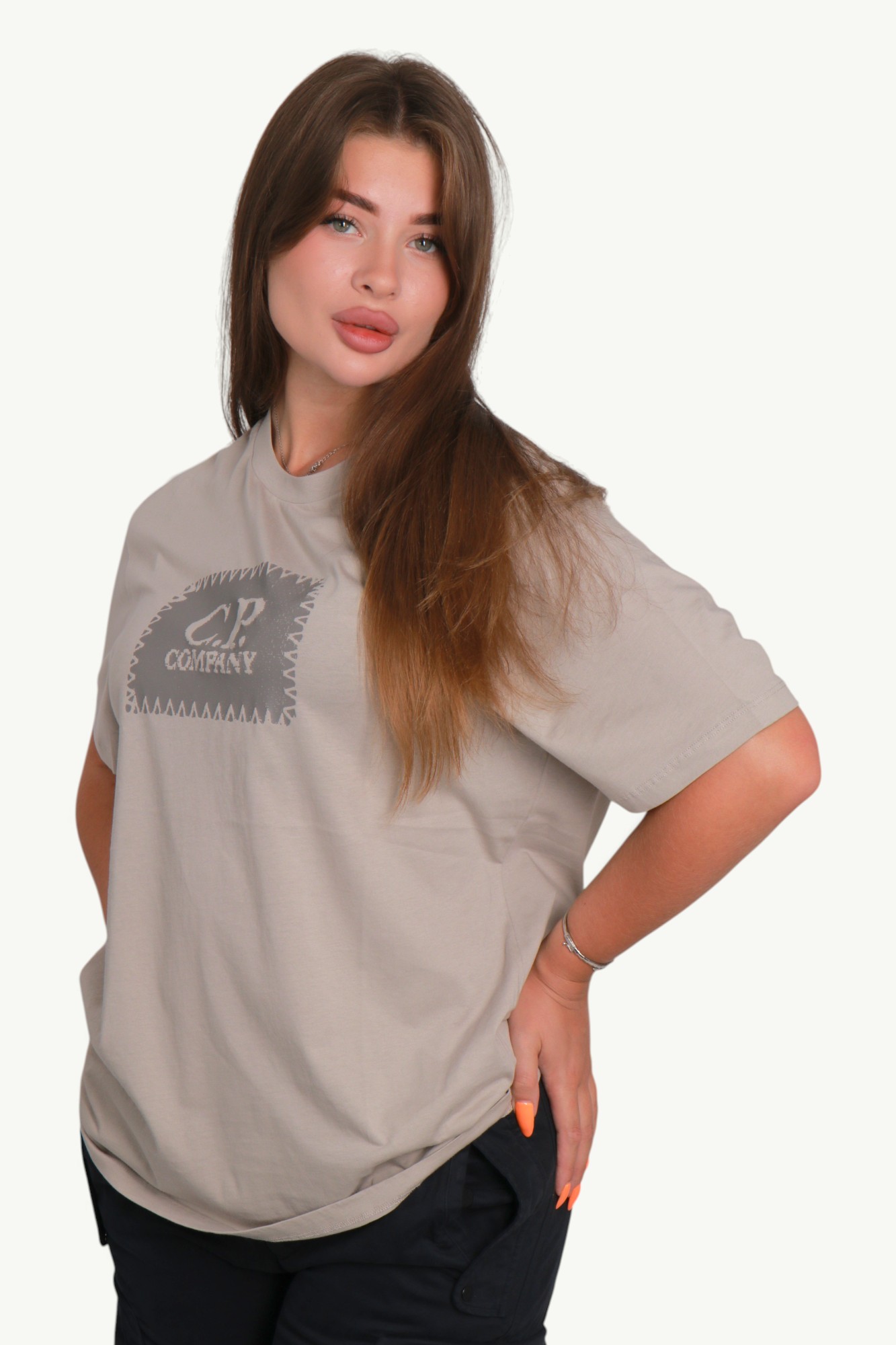cp-company-30-1-jersey-short-sleeve-logo-label-t-shirt-dove-grey-20cmts723a005100w904-7 C.P. Company 30/1 Jersey Short Sleeve Logo Label T-Shirt Dove Grey 20CMTS723A-005100W-904