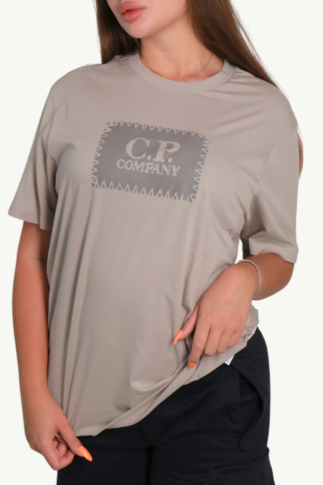 cp-company-30-1-jersey-short-sleeve-logo-label-t-shirt-dove-grey-20cmts723a005100w904-8 C.P. Company 30/1 Jersey Short Sleeve Logo Label T-Shirt Dove Grey 20CMTS723A-005100W-904