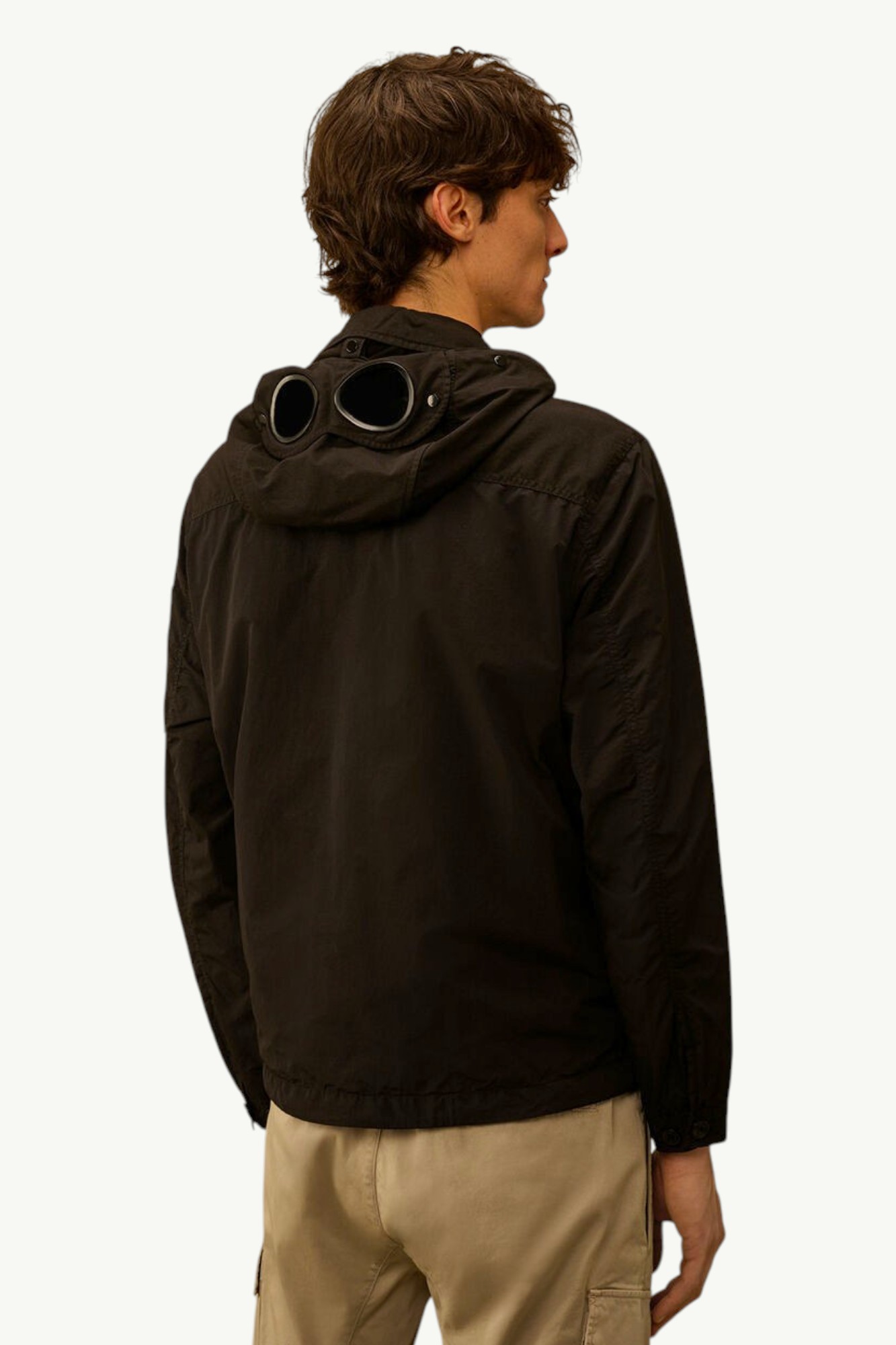 cp-company-flatt-nylon-mixed-goggle-overshirt-black-20cmos017a005991g999-4 C.P. Company Flatt Nylon Mixed Goggle Overshirt Black 20CMOS017A-005991G-999