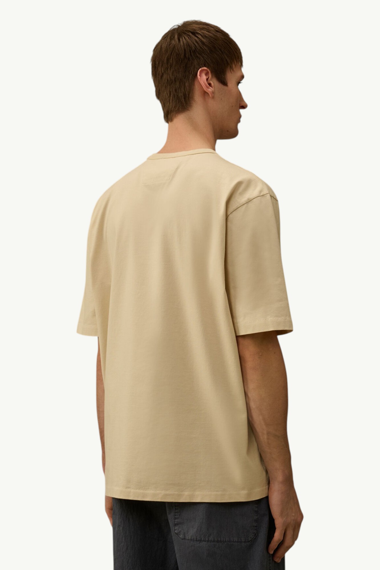 cp-company-mercerized-jersey-30-2-twisted-short-sleeve-embroidery-t-shirt-frozen-dew-white-20cmts122a110580w114-4 C.P. Company Mercerized Jersey 30/2 Twisted Short Sleeve Embroidery T-Shirt Frozen Dew – White 20CMTS122A110580W114