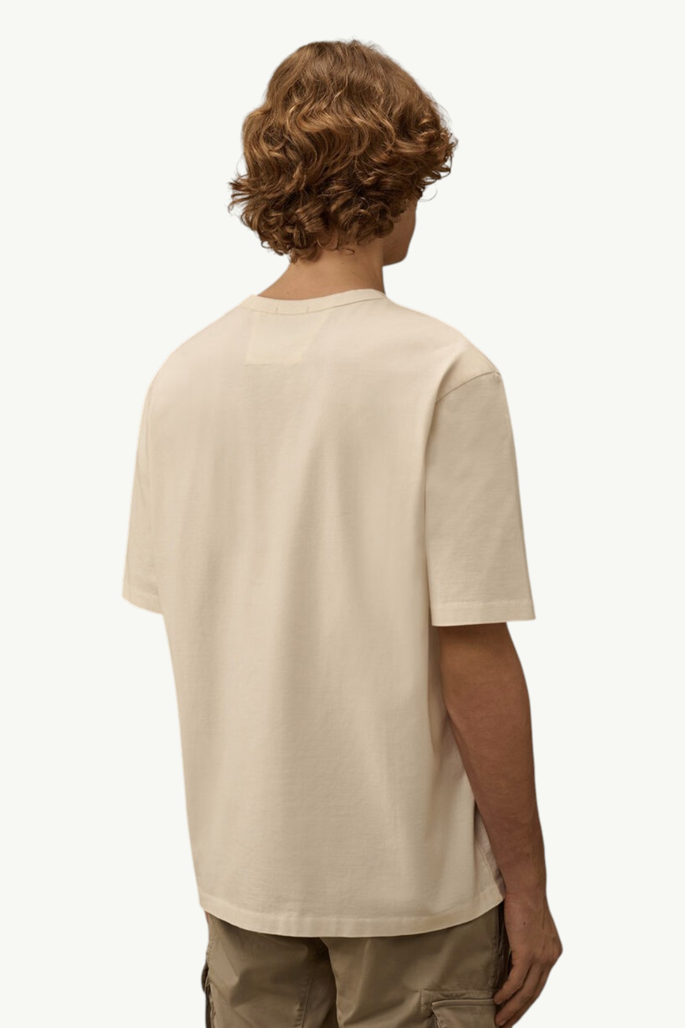cp-company-mercerized-jersey-30-2-twisted-short-sleeve-embroidery-t-shirt-gauze-white-20cmts122a110580w103-3 C.P. Company Mercerized Jersey 30/2 Twisted Short Sleeve Embroidery T-Shirt Gauze White - 20CMTS122A-110580W-103