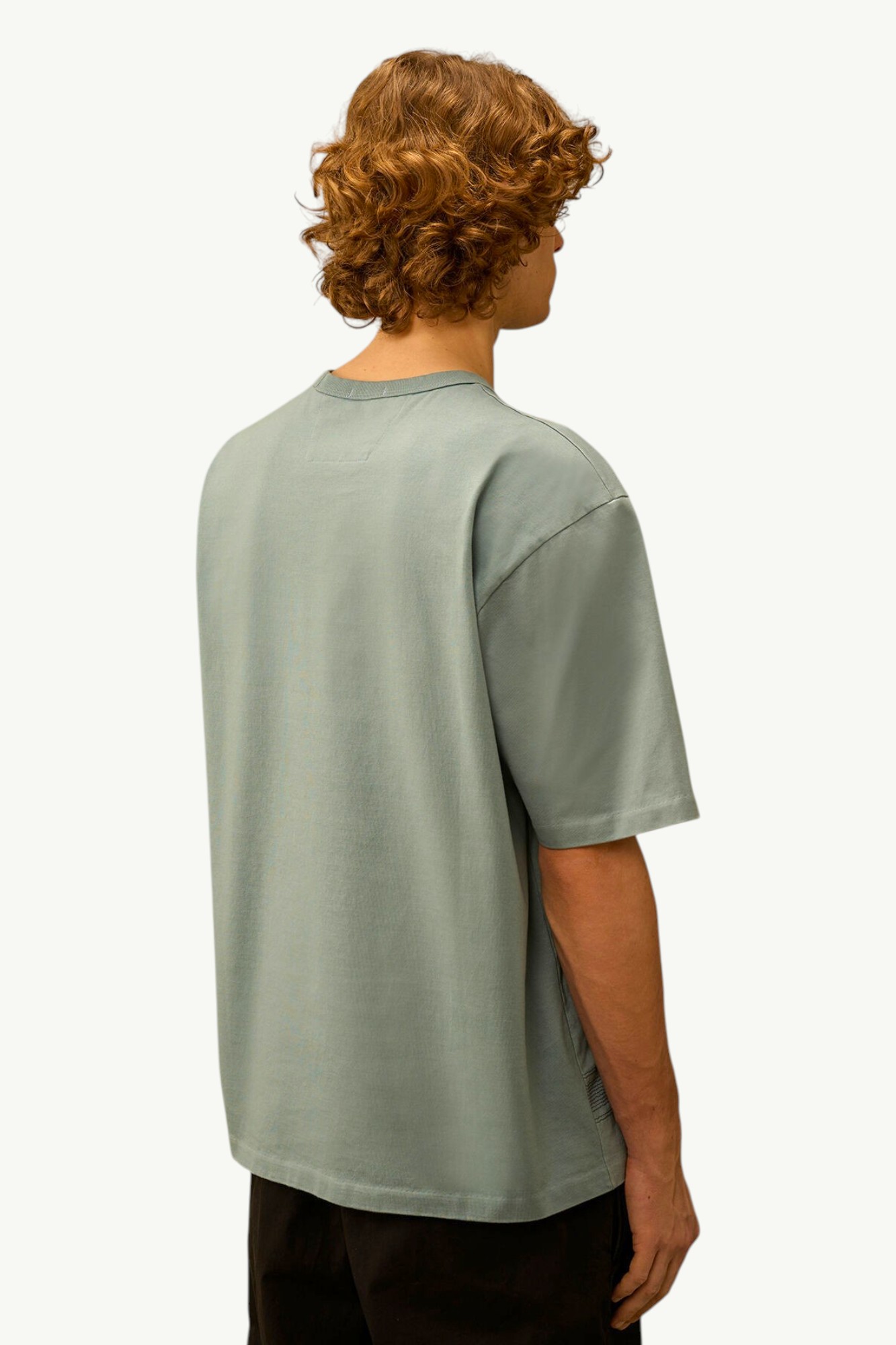 cp-company-mercerized-jersey-30-2-twisted-short-sleeve-embroidery-t-shirt-silver-blue-20cmts122a110580w809-3 C.P. Company Mercerized Jersey 30/2 Twisted Short Sleeve Embroidery T-Shirt Silver Blue 20CMTS122A110580W809