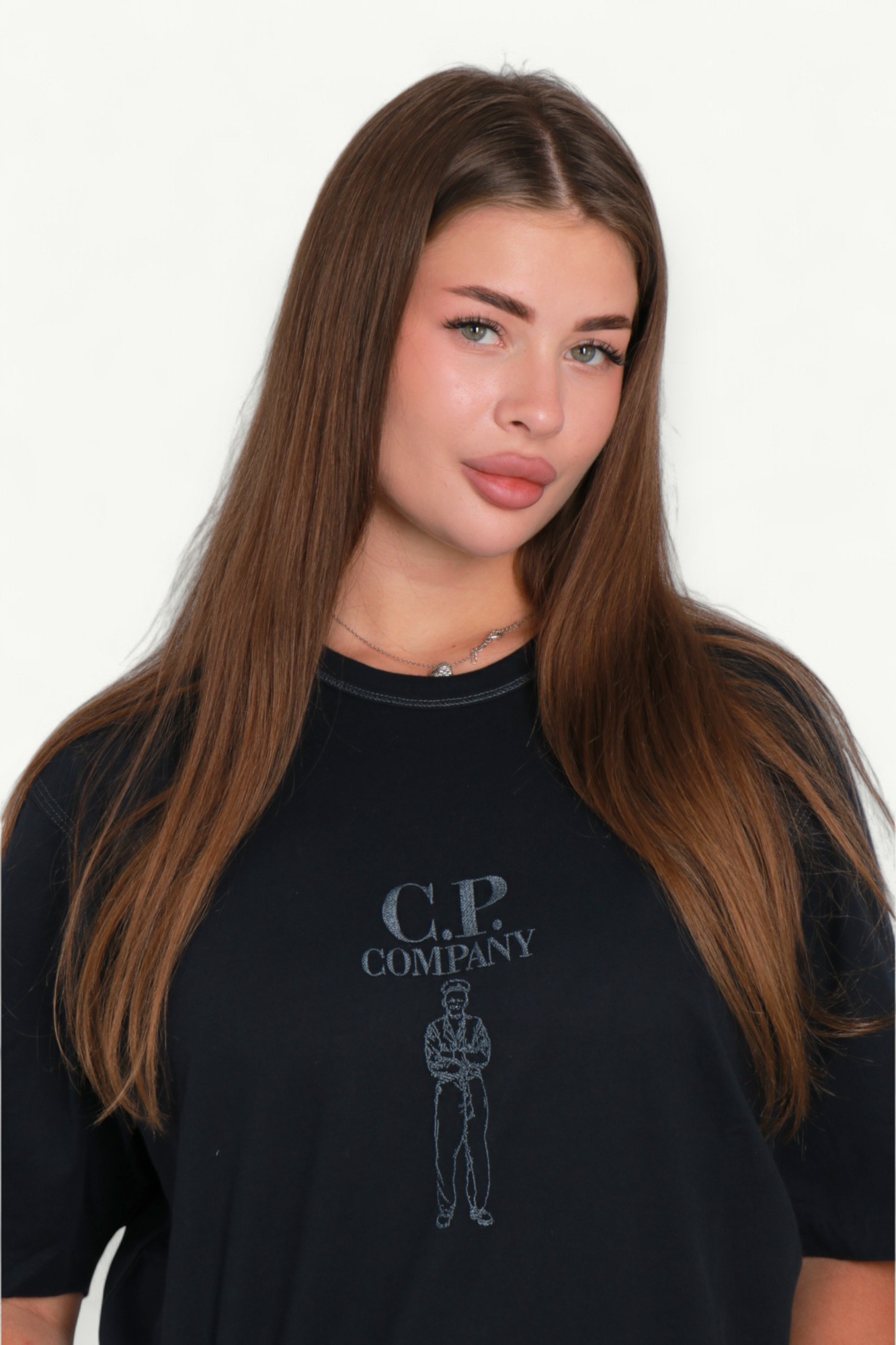 cp-company-mercerized-jersey-30-2-twisted-short-sleeve-logo-t-shirt-total-eclipse-blue-20cmts120a110580w888-4 C.P. Company Mercerized Jersey 30/2 Twisted Short Sleeve Logo T-Shirt Total Eclipse – Blue 20CMTS120A-110580W-888