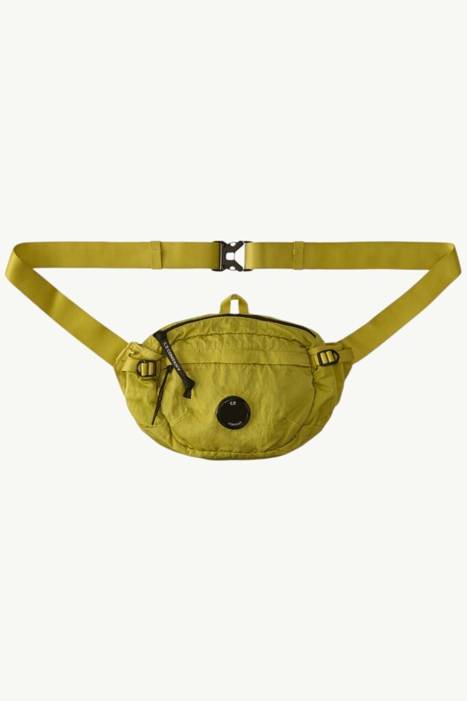 C.P. Company Nylon B Waistbag Antique Moss / Yellow 20CMAC734A-005269G-246