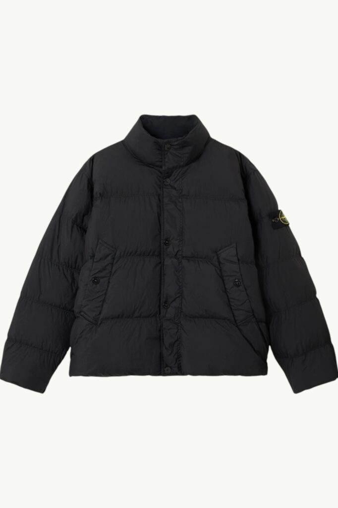 Stone Island 4100109 Crinkle Reps NY Down Jacket Black – K2S154100010-S0A23-V0029