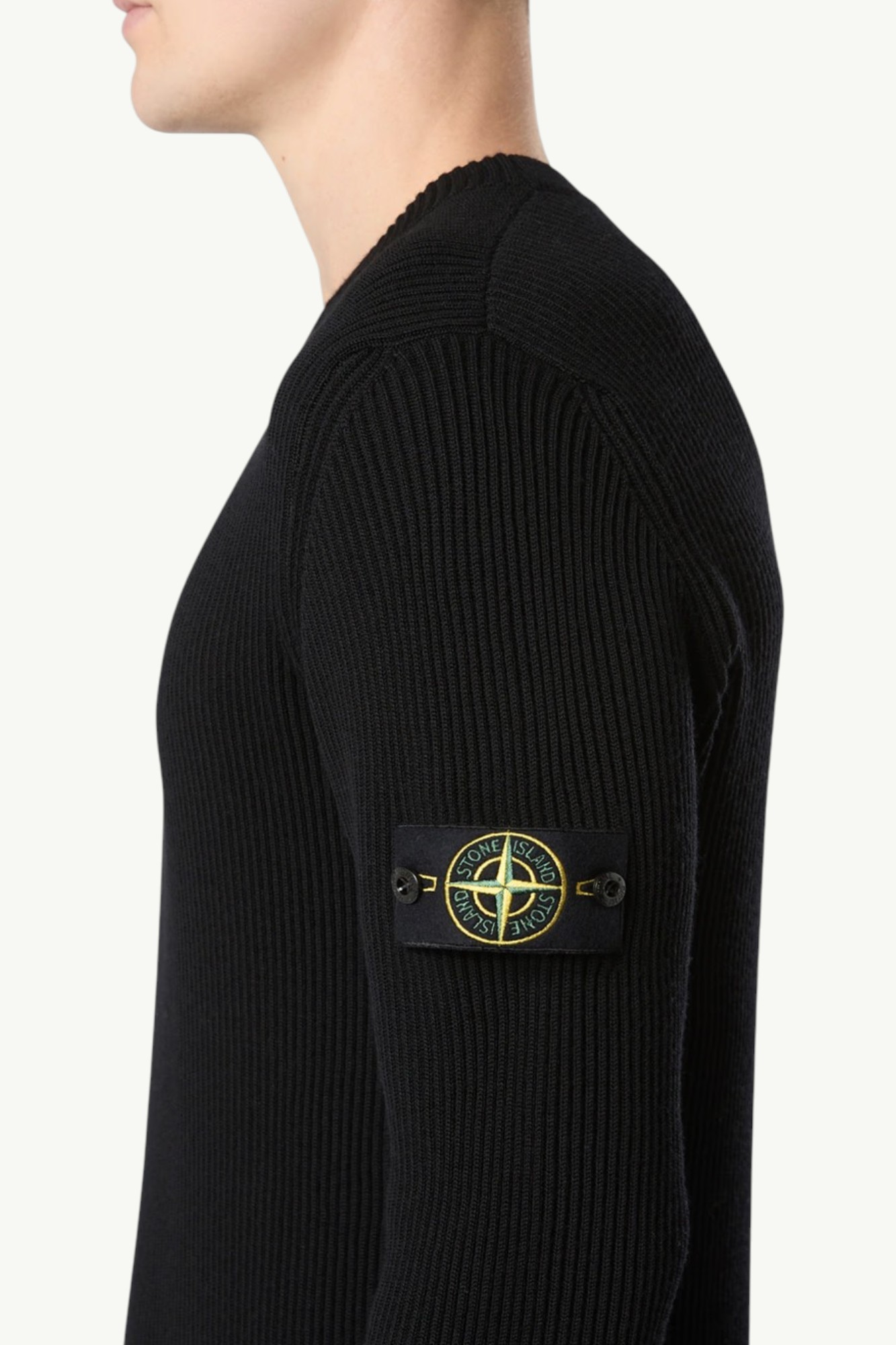 stone-island-full-rib-rws-wool-sweater-black-8115553c2a0029-3 Stone Island Full Rib RWS Wool Sweater Black – 8115553С2-V0029