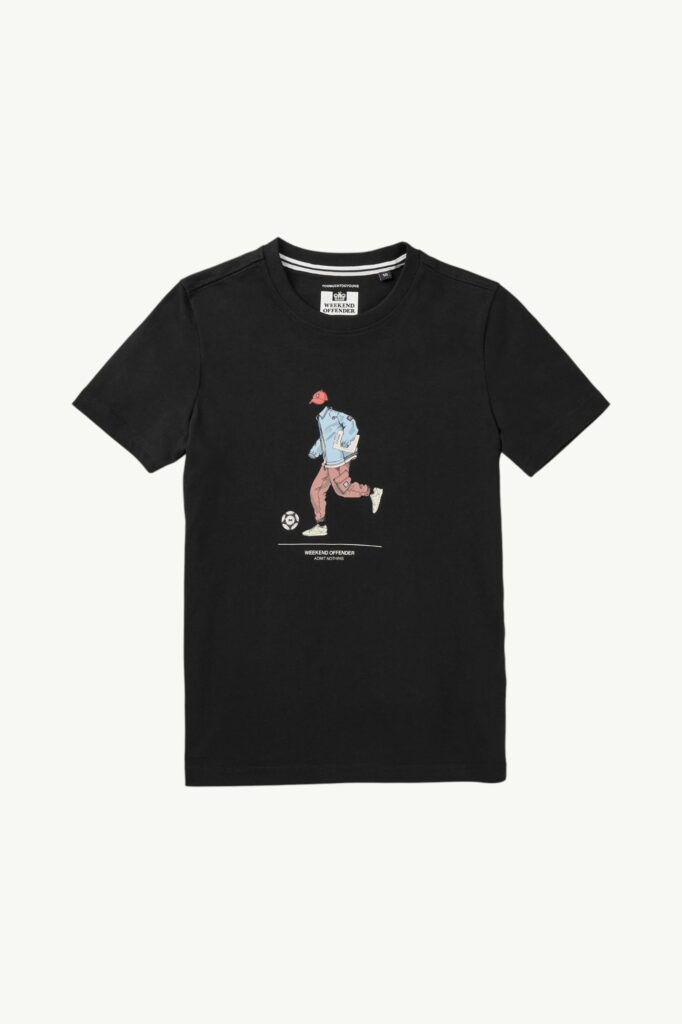 Футболка Weekend Kids Biskra Graphic T-Shirt Black - KIDSPT1B14