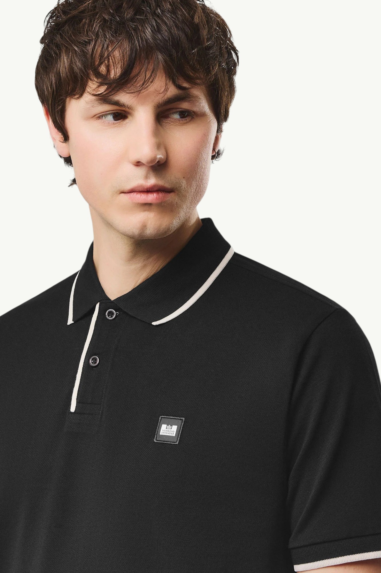 weekend-offender-cadwell-polo-shirt-black-calcium-po3b02-10 Weekend Offender Cadwell Polo Shirt Black/Calcium PO3B02
