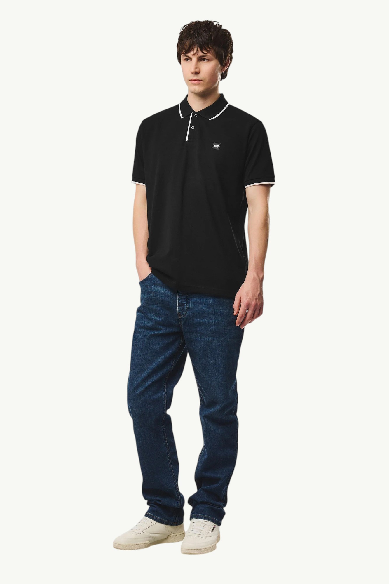 weekend-offender-cadwell-polo-shirt-black-calcium-po3b02-11 Weekend Offender Cadwell Polo Shirt Black/Calcium PO3B02