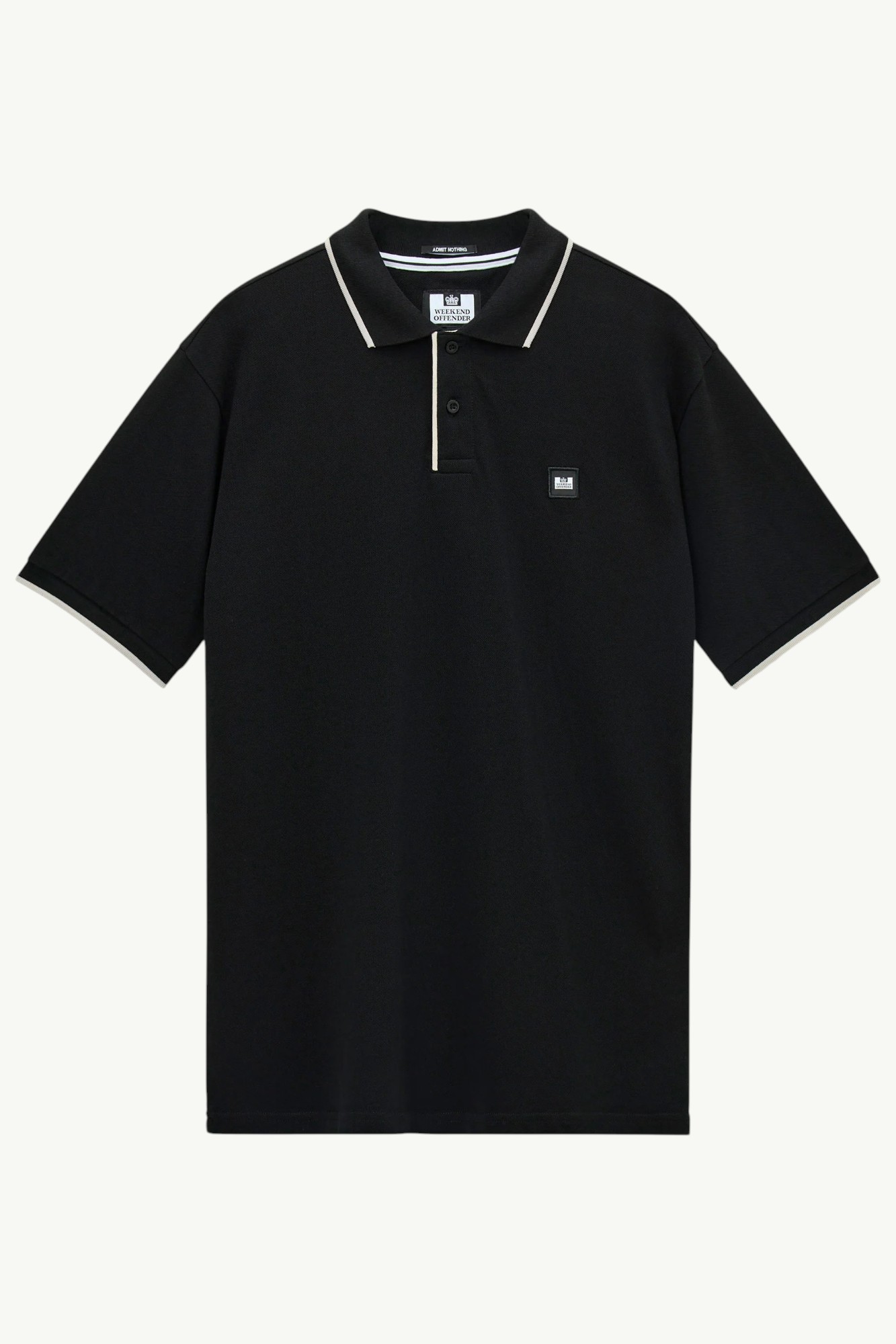 weekend-offender-cadwell-polo-shirt-black-calcium-po3b02-7 Weekend Offender Cadwell Polo Shirt Black/Calcium PO3B02