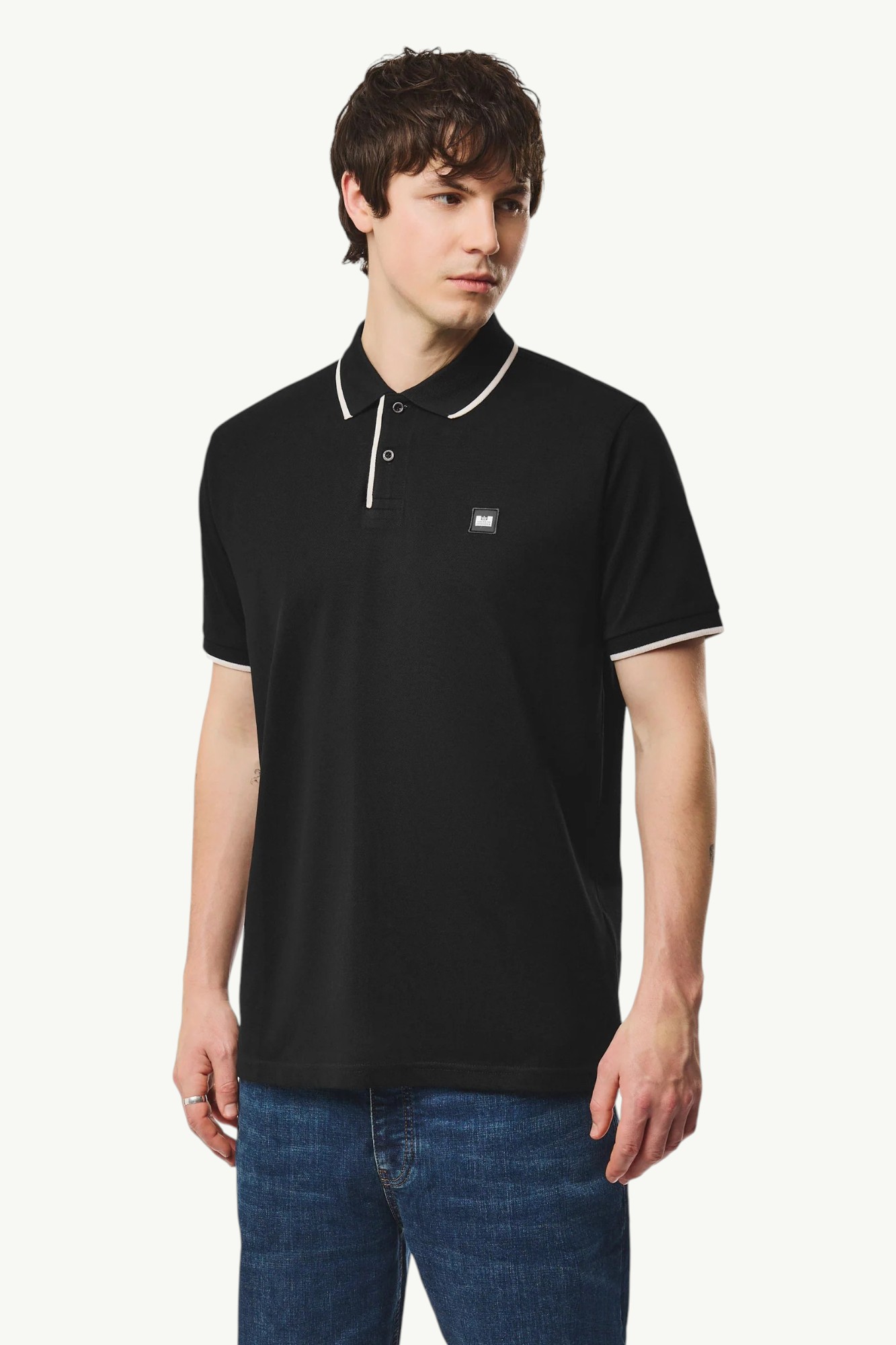 weekend-offender-cadwell-polo-shirt-black-calcium-po3b02-8 Weekend Offender Cadwell Polo Shirt Black/Calcium PO3B02