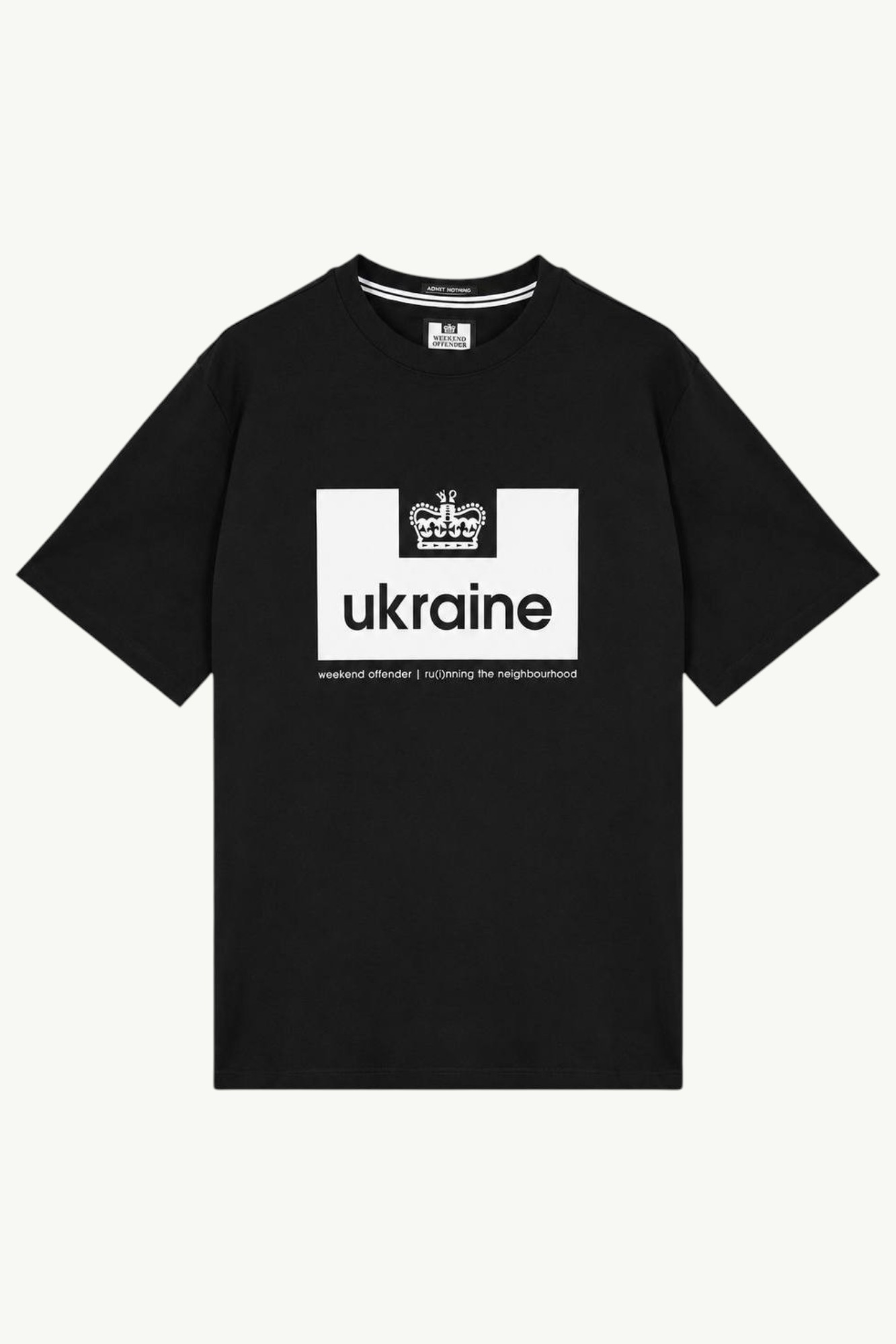 Weekend Offender Country Series Ukraine T-Shirt Black