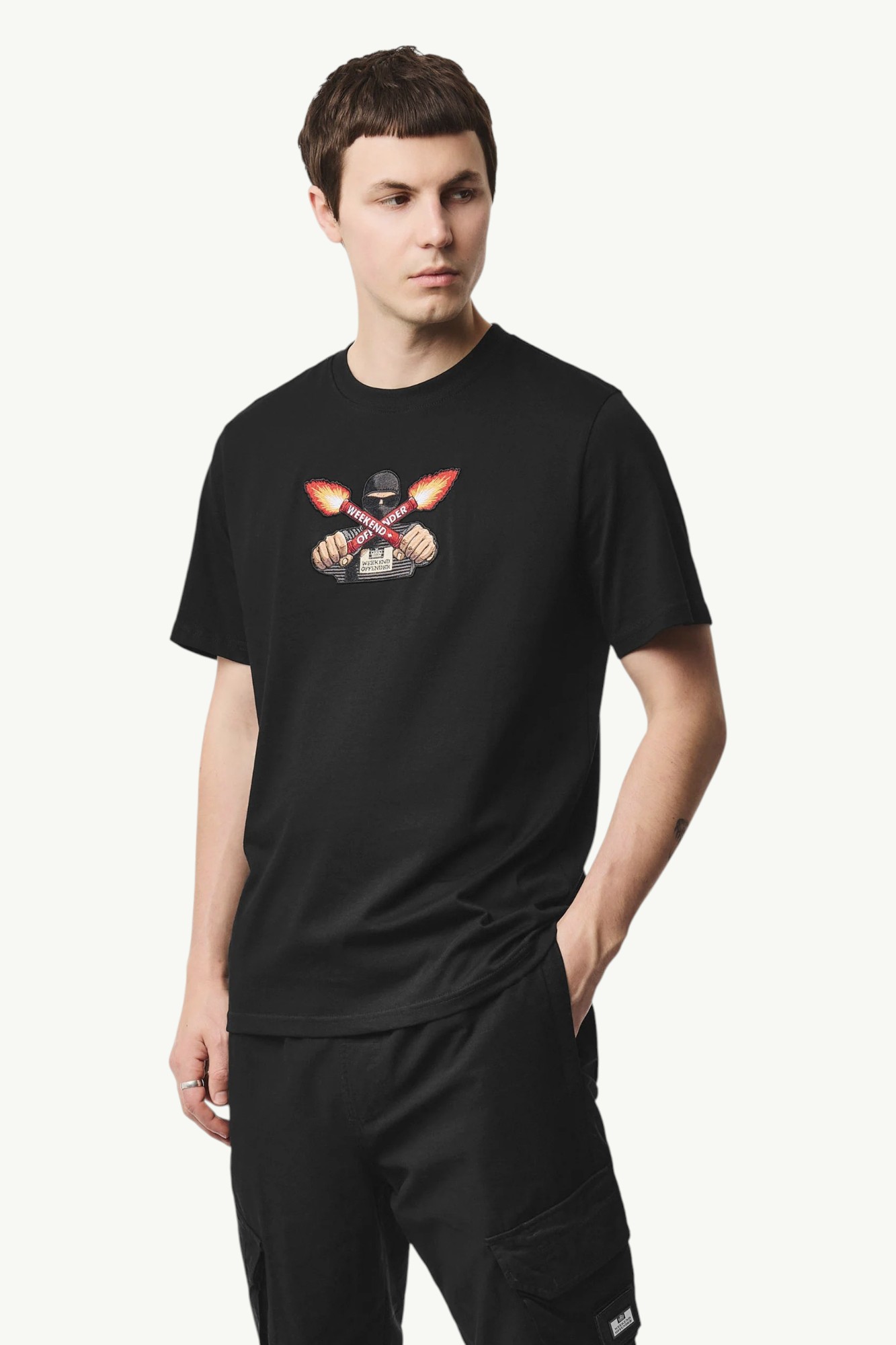 weekend-offender-fulgar-graphic-t-shirt-black-2 Weekend Offender Fulgar Graphic T-Shirt Black - PT3B03