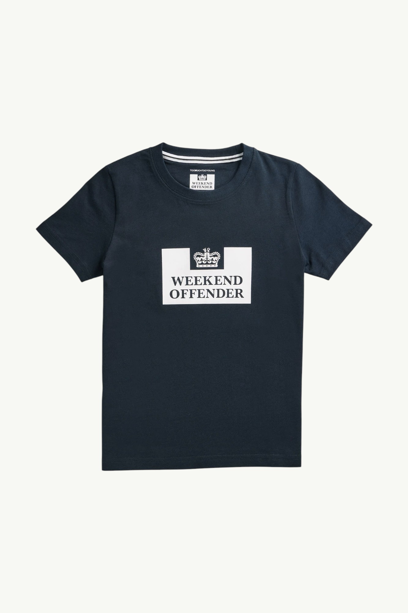 Футболка Weekend Offender Kids Prison Classic T-Shirt Navy - KIDSWOTS100