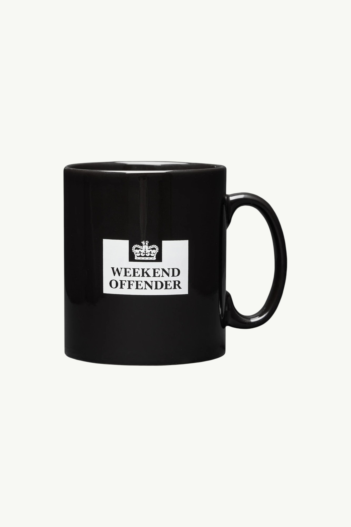 weekend-offender-prison-mug-black-mug13-1 Weekend Offender Prison Mug Black - MUG13-BLACK