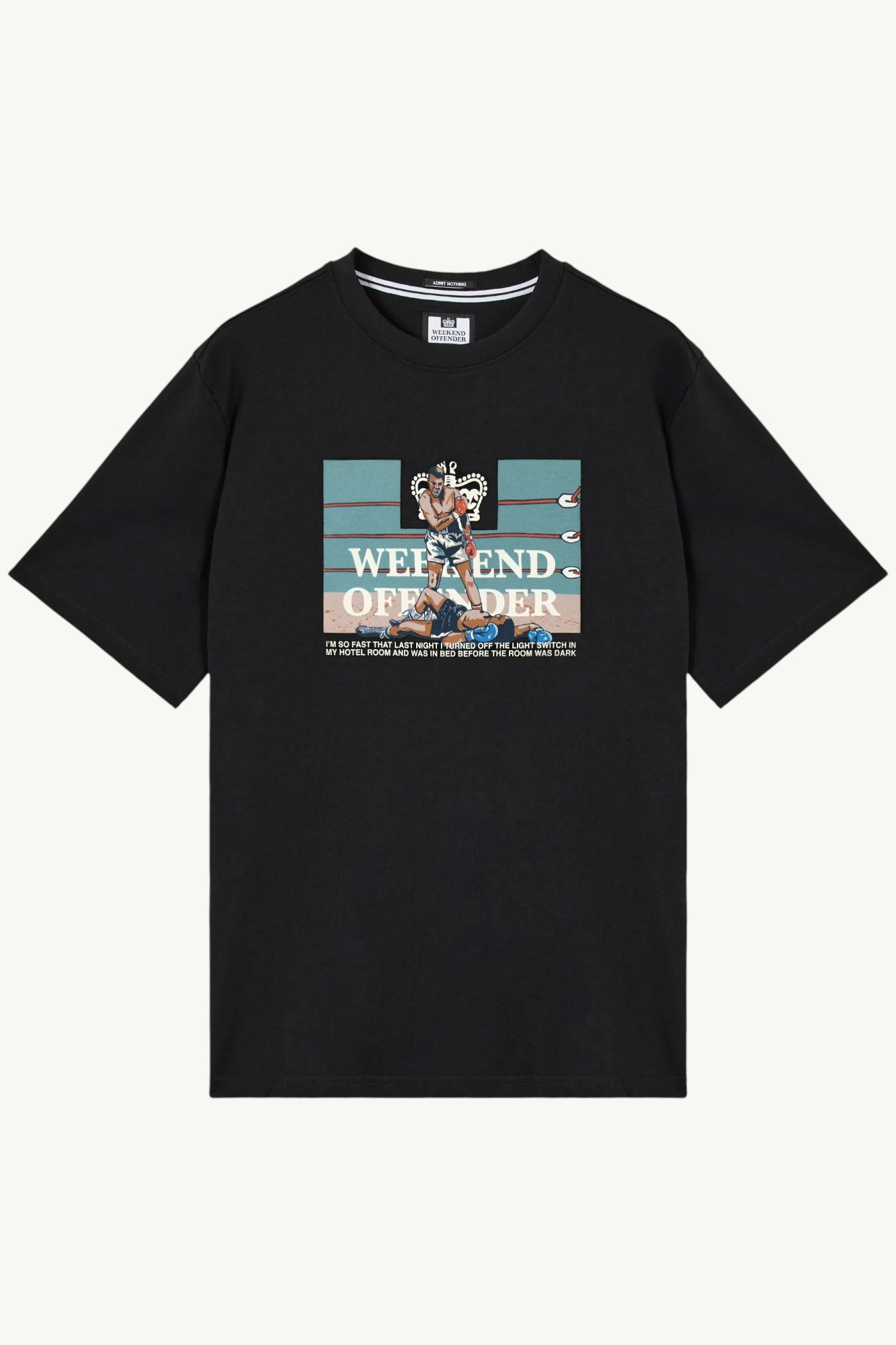 Weekend Offender Summus Graphic T-Shirt Black - PT3B16