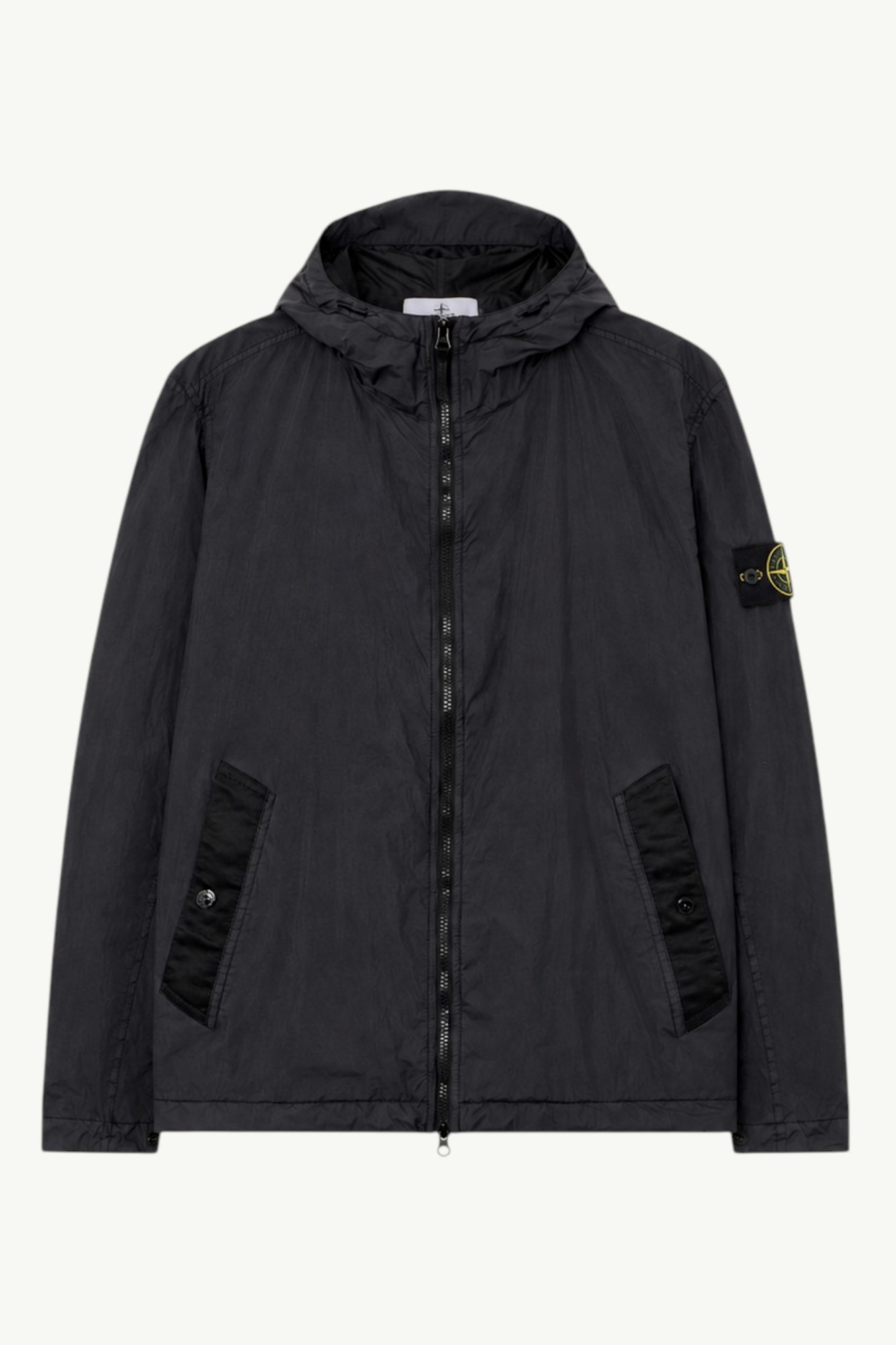 Stone Island 4100001 Crinkle Reps Nylon Jacket Black – L2S154100001-S0A23-V0029 