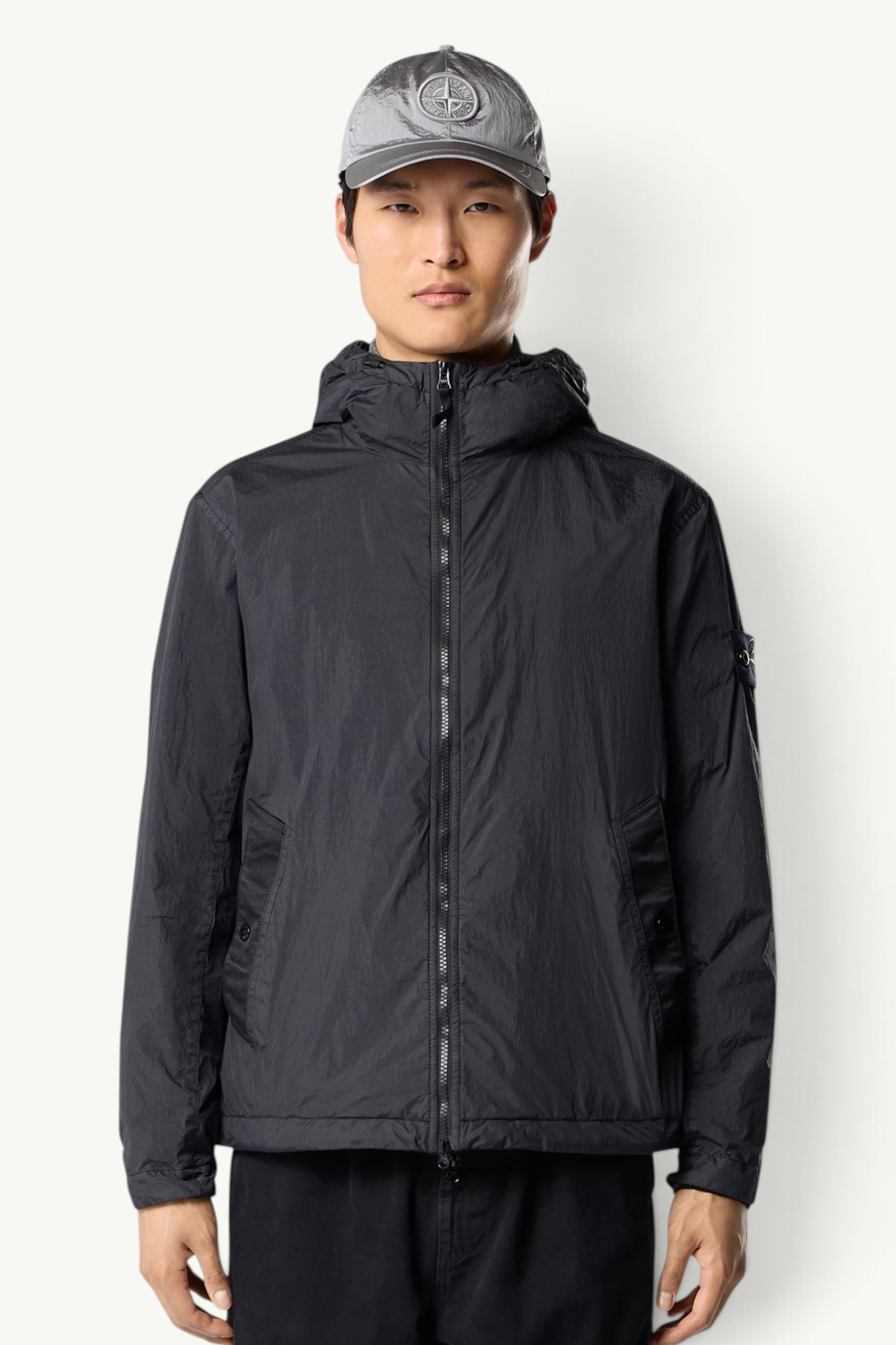 stone-island-4100001-crinkle-reps-nylon-jacket-black-l2s154100001s0a23v0029-2 Stone Island 4100001 Crinkle Reps Nylon Jacket Black – L2S154100001-S0A23-V0029