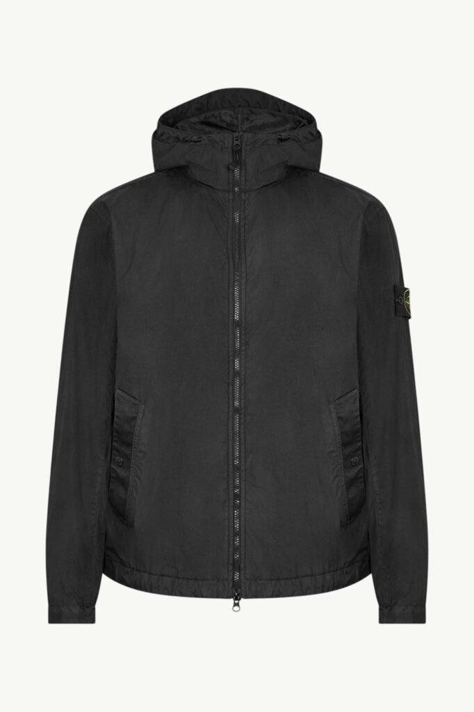 Stone Island 4100001 Crinkle Reps Nylon Jacket Black – L2S154100001-S0A23-V0029 