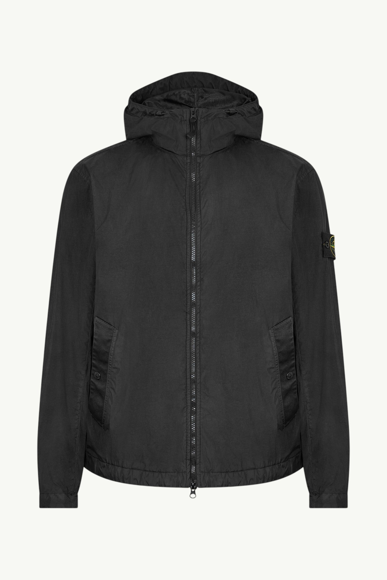Stone Island 4100001 Crinkle Reps Nylon Jacket Black – L2S154100001-S0A23-V0029 