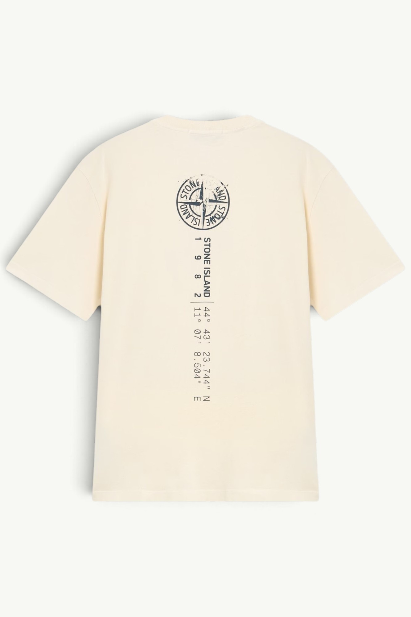 stone-island-vertical-placement-organic-cotton-jersey-t-shirt-ivory-l2s152100001s0533v0093-2 Stone Island ‘Vertical Placement’ Organic Cotton Jersey T-shirt Ivory - L2S152100001-S0533-V0093