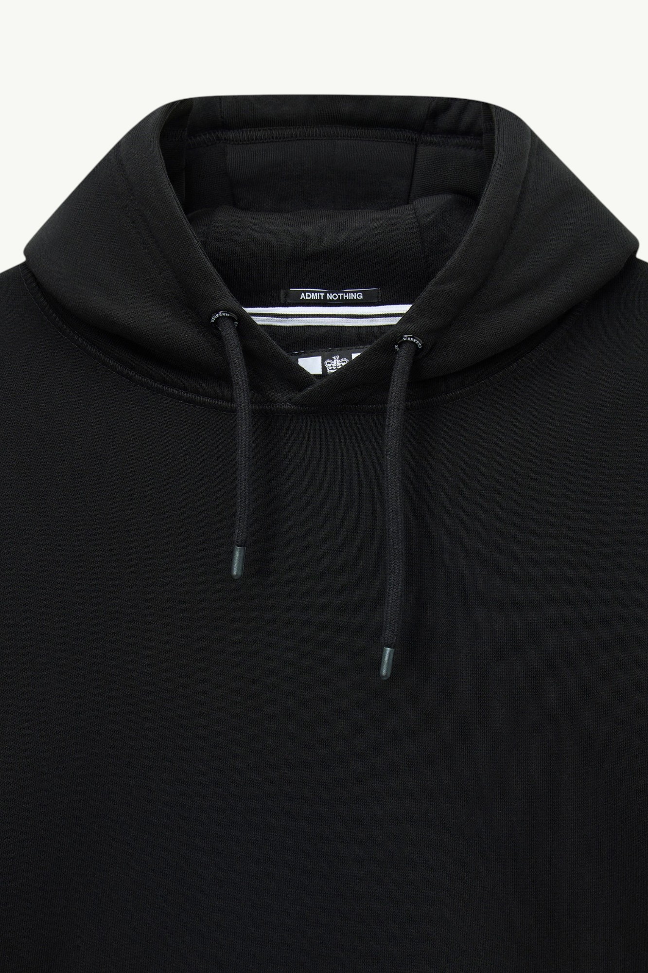 Weekend Offender Oulton Hoodie Black - HD3B07-BLACK