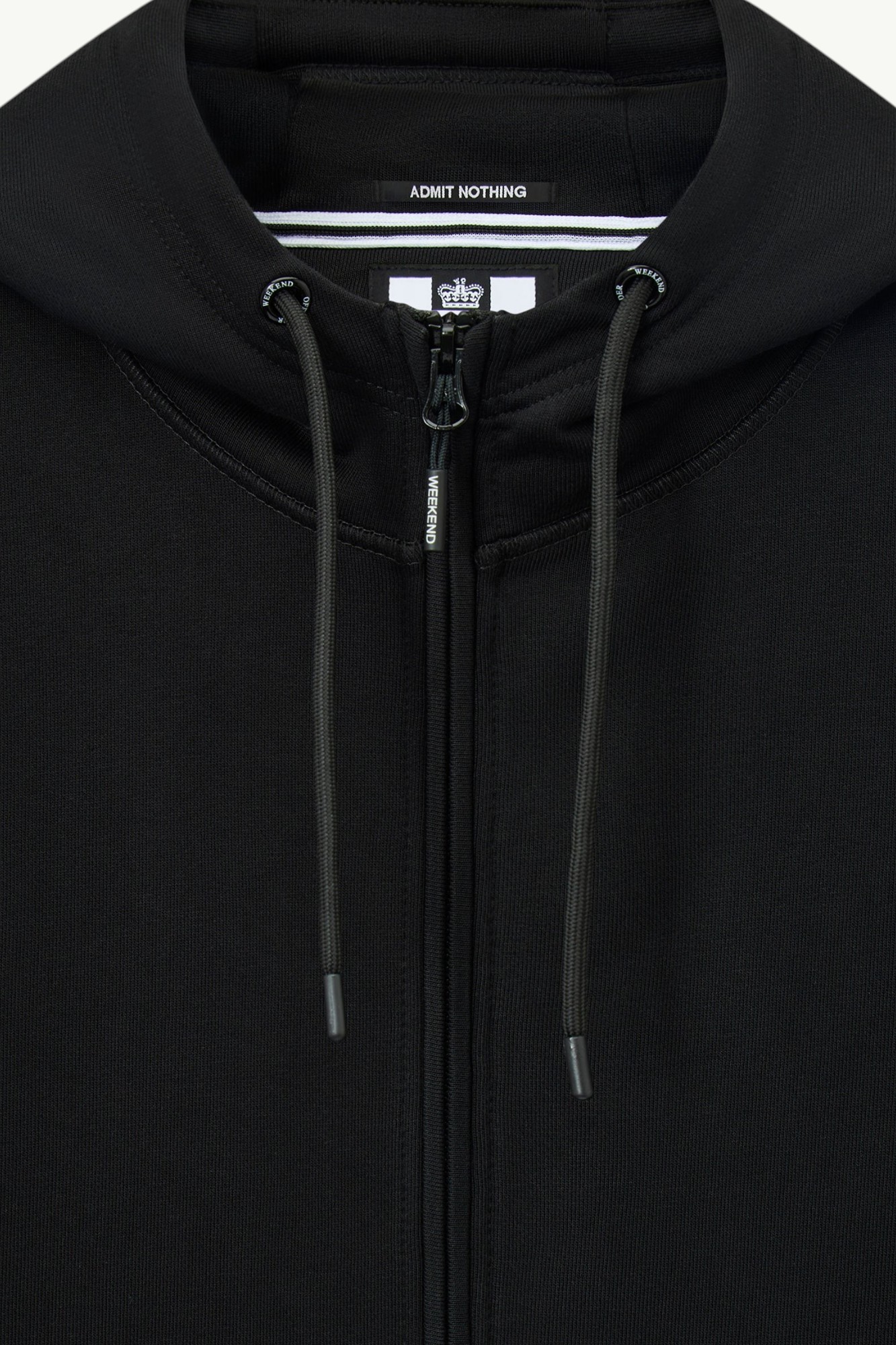 Weekend Offender Winton Hoodie Black - HD3B01-BLACK