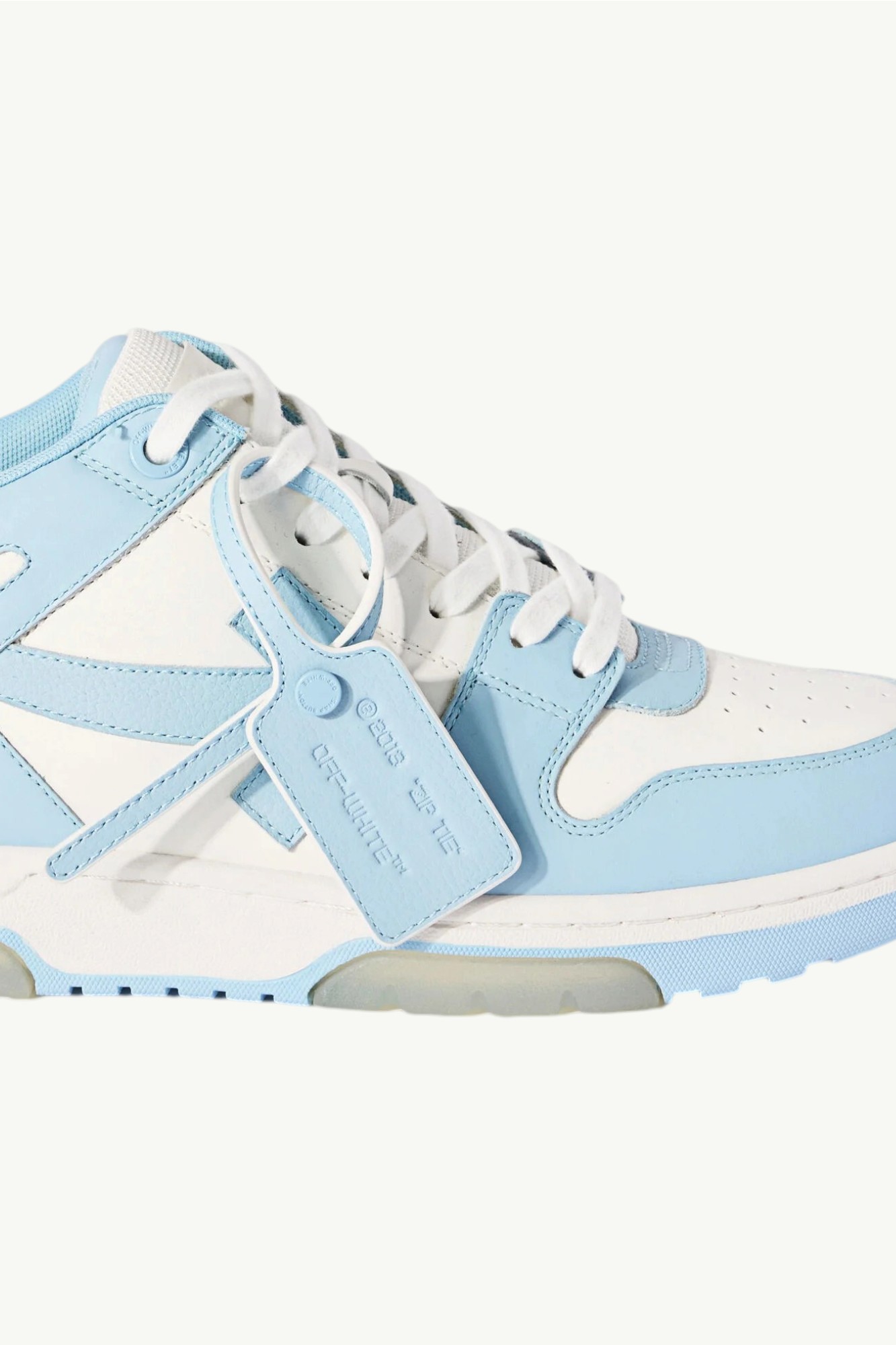 Off-White Out Of Office Sneakers Light Blue - OMIA189C99LEA0070140
