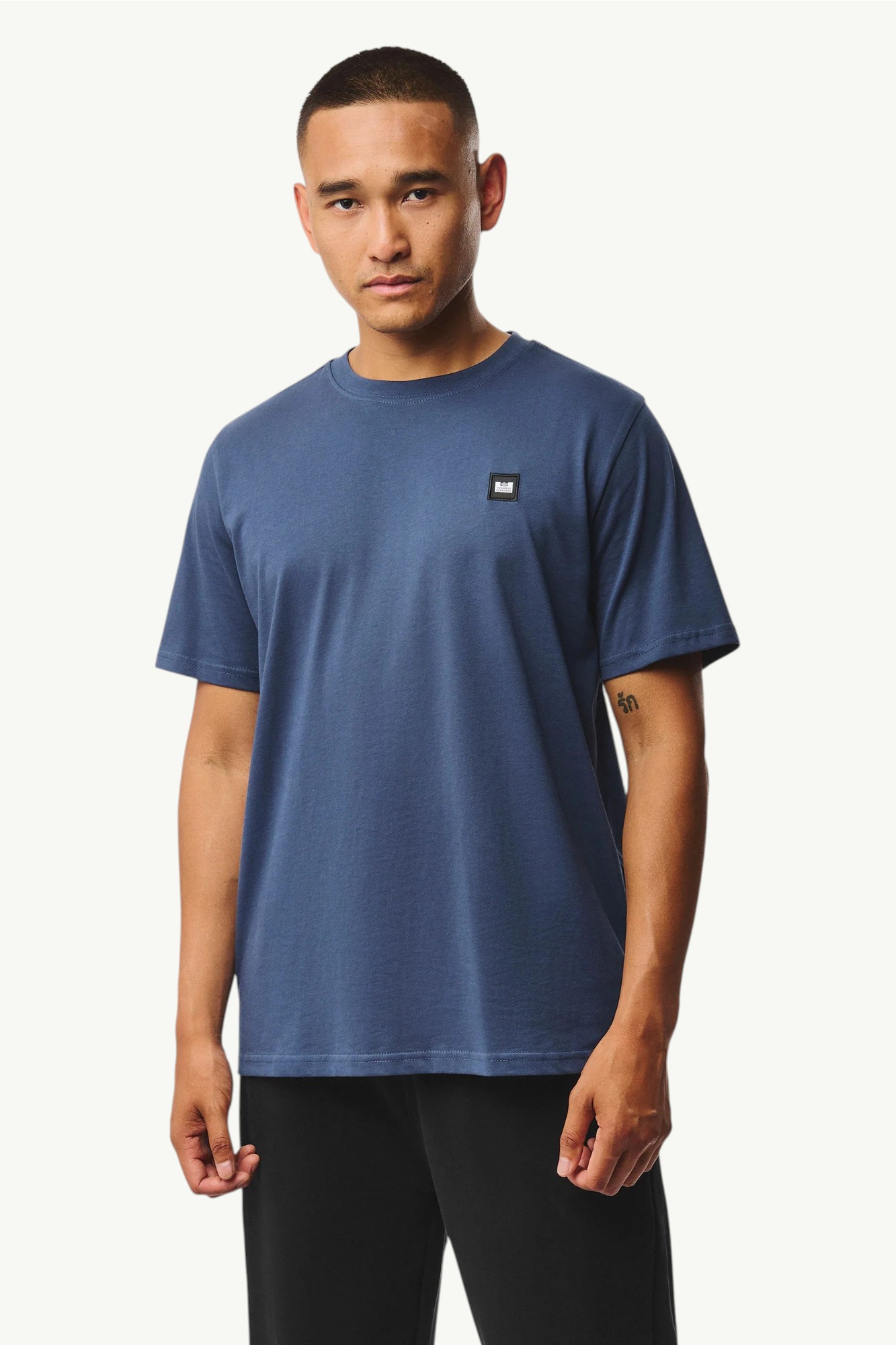 Weekend Offender Brooklands T-Shirt Lagoon Blue - - TS1B01-LAGOON