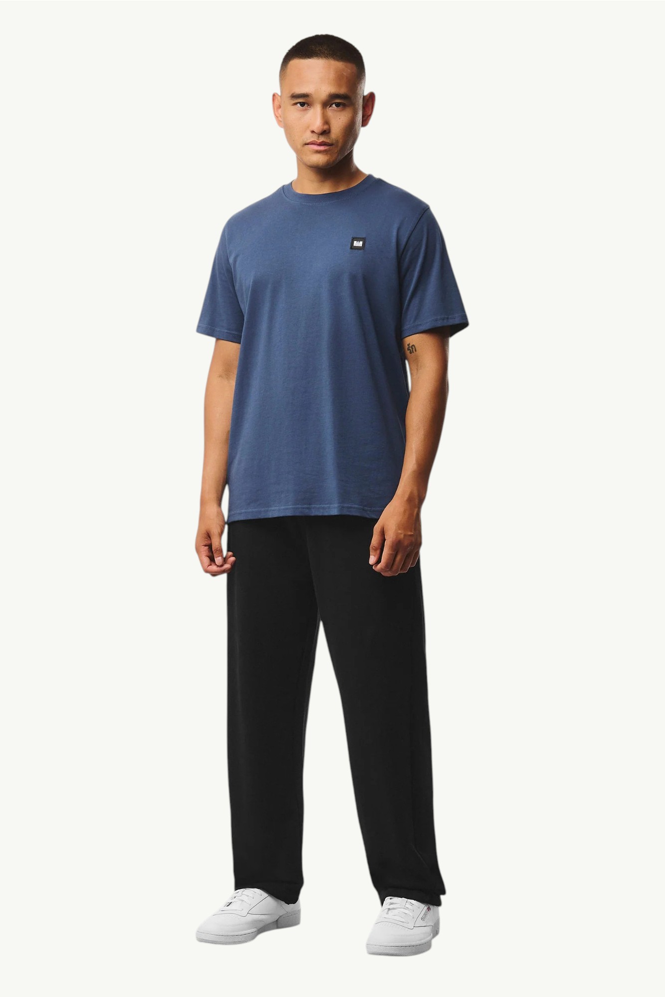 Weekend Offender Brooklands T-Shirt Lagoon Blue - - TS1B01-LAGOON