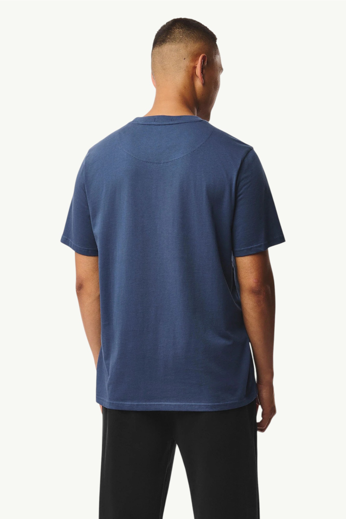 Weekend Offender Brooklands T-Shirt Lagoon Blue - - TS1B01-LAGOON