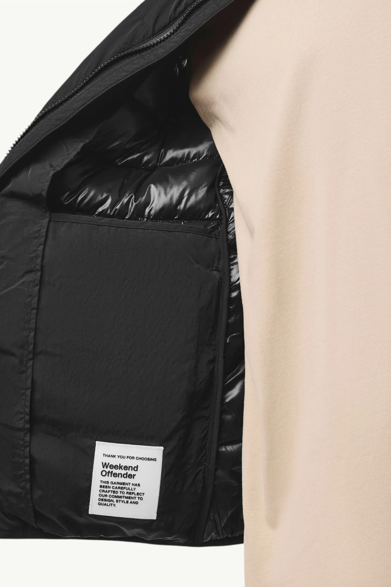 Weekend Offender Gacha Gilet Black - JK3A04-BLACK