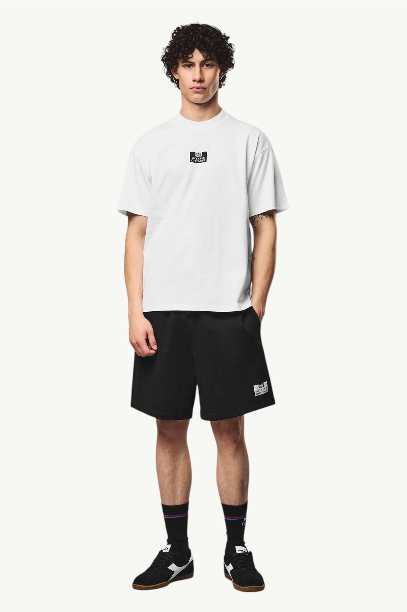 Weekend Offender Melita T-Shirt White - TS4B01-WHITE