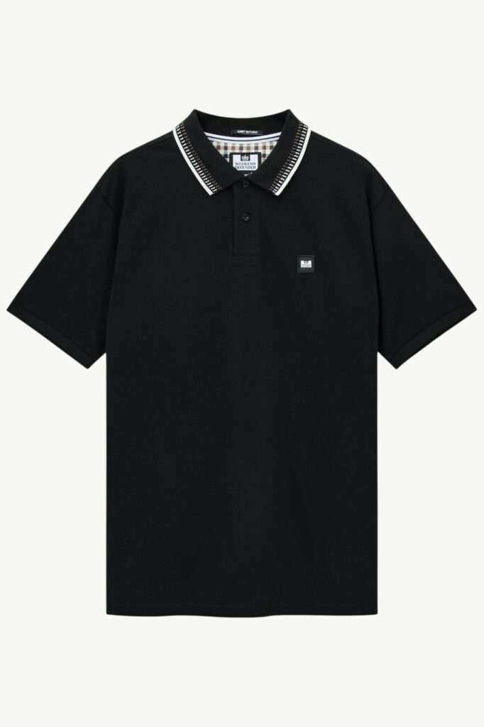Weekend Offender Rockhampton Polo Shirt Black - PO3B01-BLACK