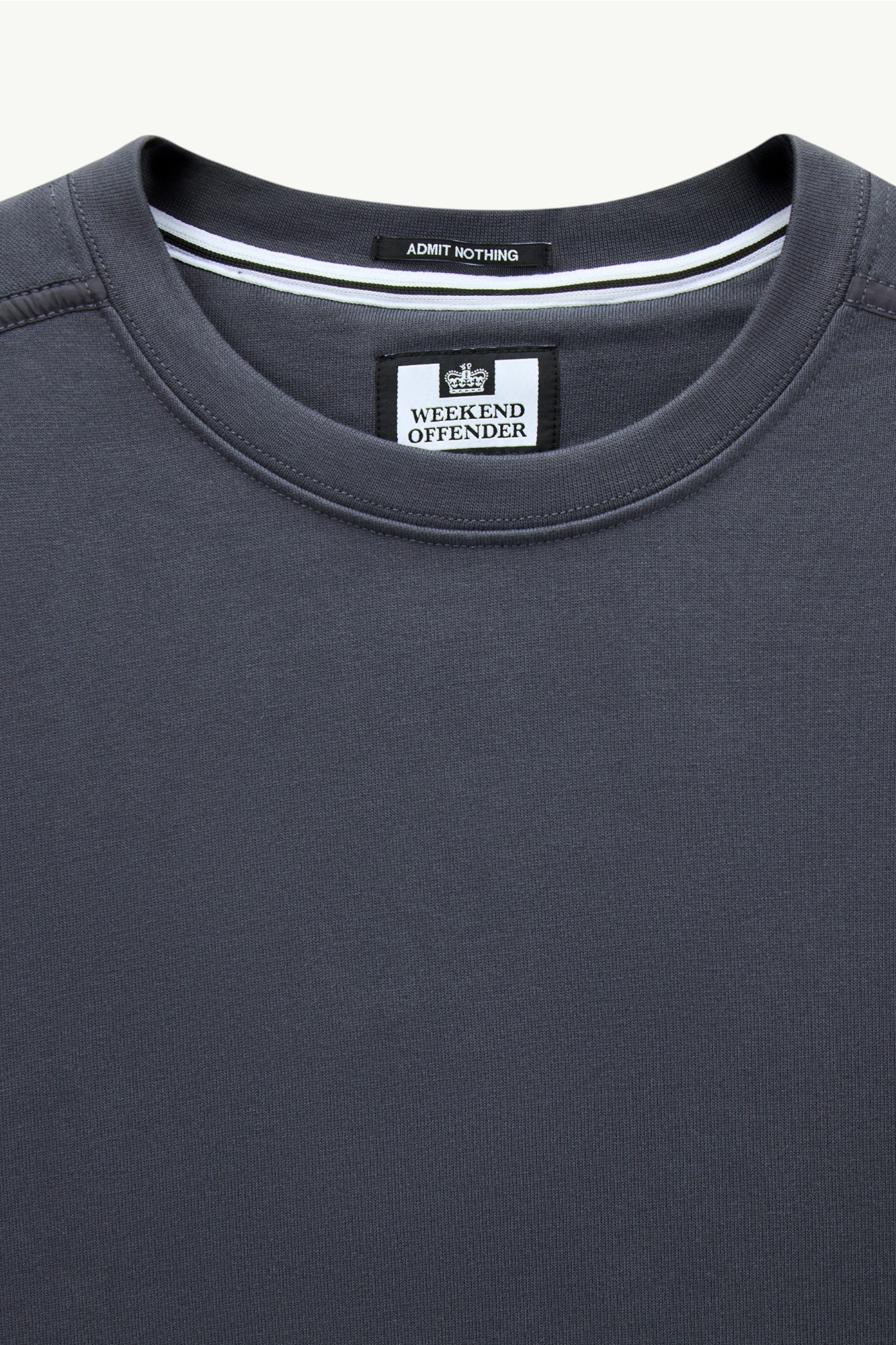 Weekend Offender Thunder Sweatshirt Ash Grey- SW3B18-ASHGREY