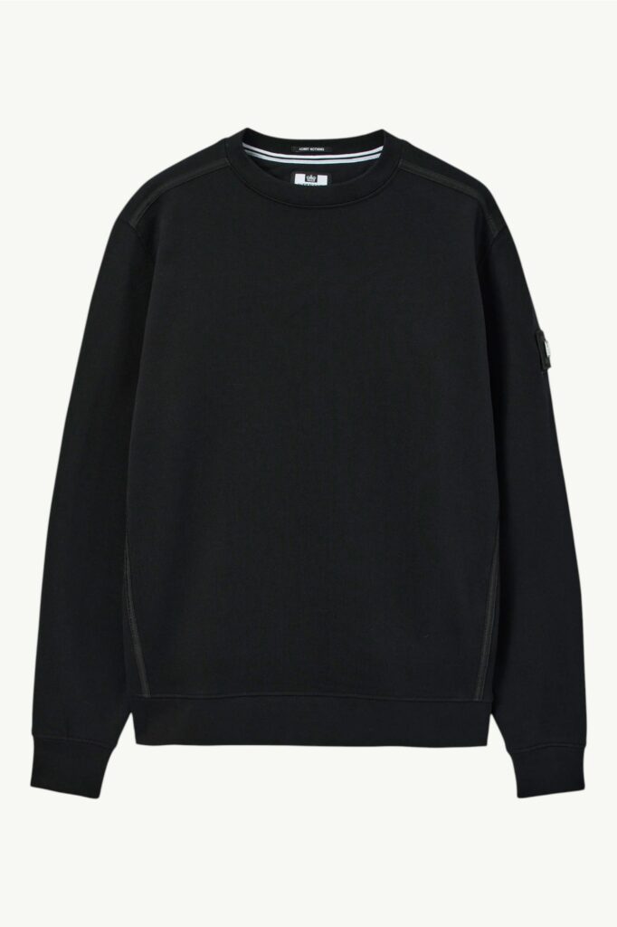 Weekend Offender Thunder Sweatshirt Black- SW3B18-BLACK