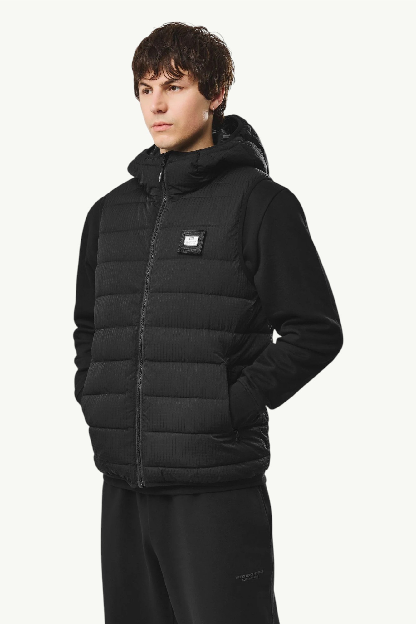 Weekend Offender Toronto Gilet Black - JK3B29-BLACK