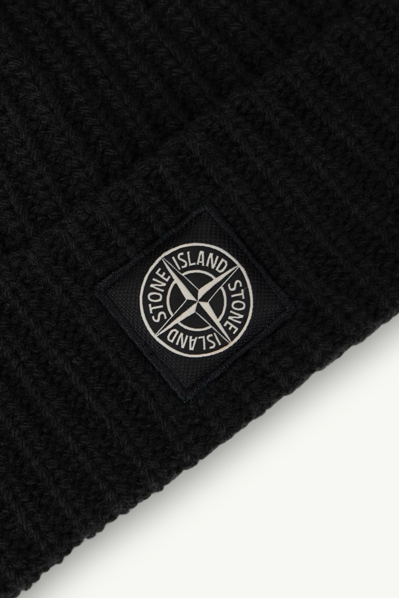 Stone Island Light RWS Geelong Wool Hat Black L2S15N100012S00B4V0029