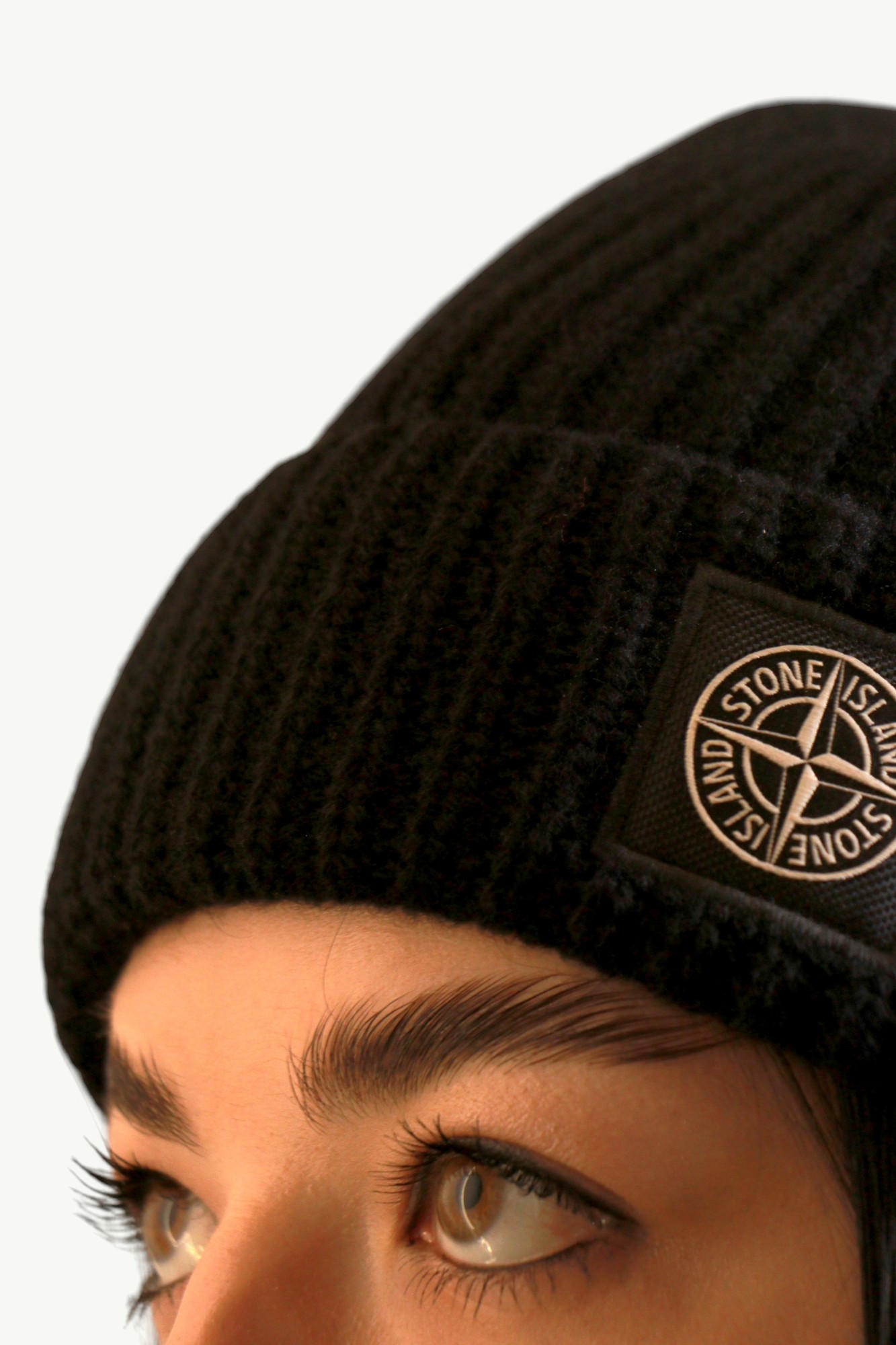 Stone Island Light RWS Geelong Wool Hat Black L2S15N100012S00B4V0029