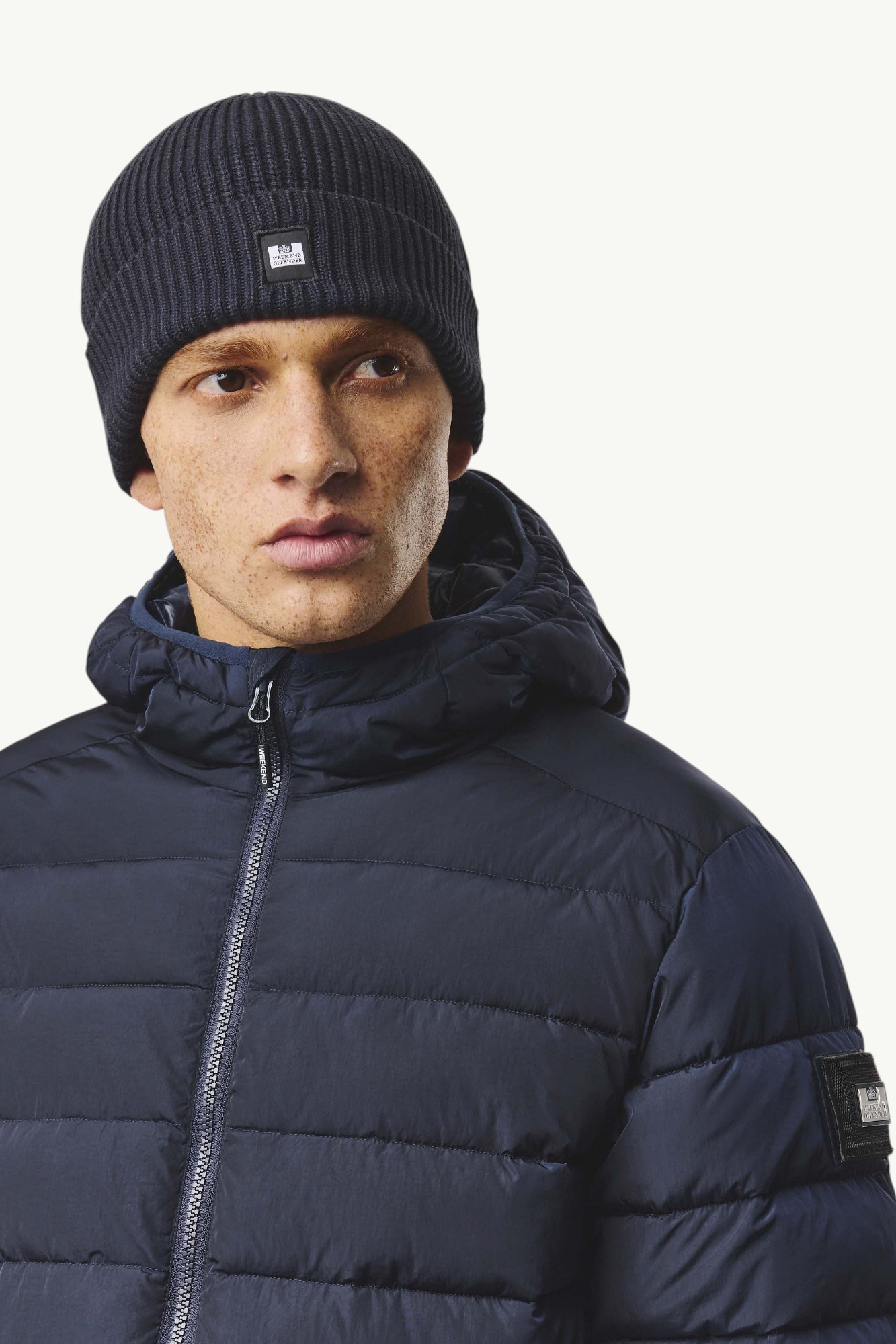Weekend Offender Kettama Rib Knit Beanie Navy – AC3B03-NAVY-ONESIZE