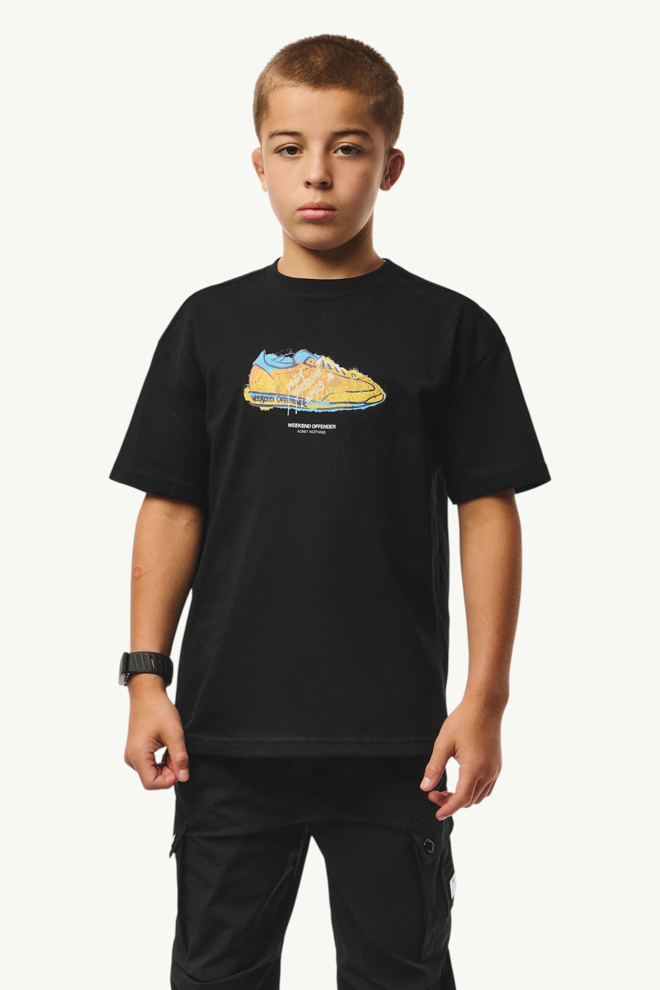 Weekend Offender Kids Adventus Graphic T-Shirt Black – KIDSPT3B10-BLACK