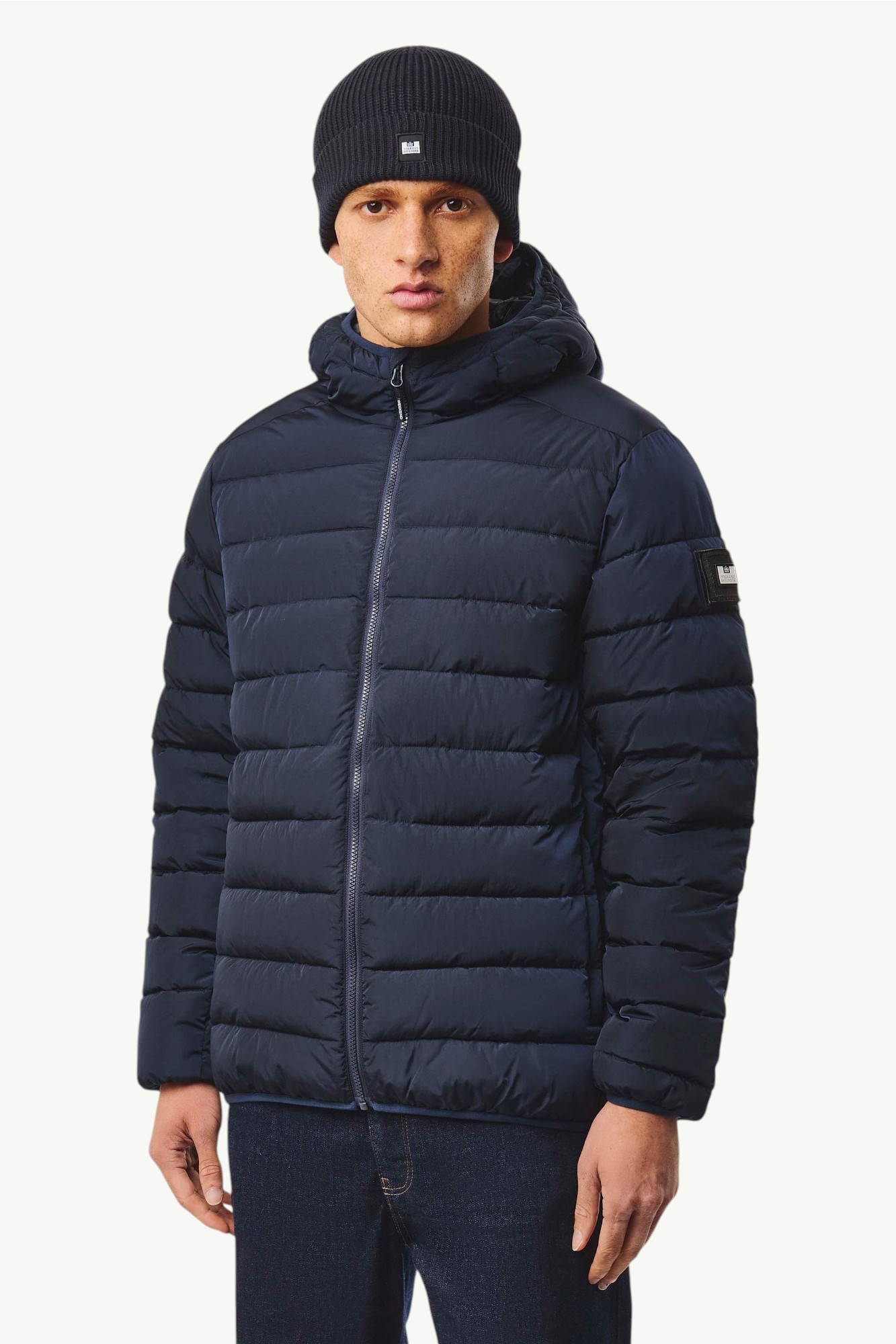 Weekend Offender La Guardia Puffer Jacket Navy - JK3A02-NAVY