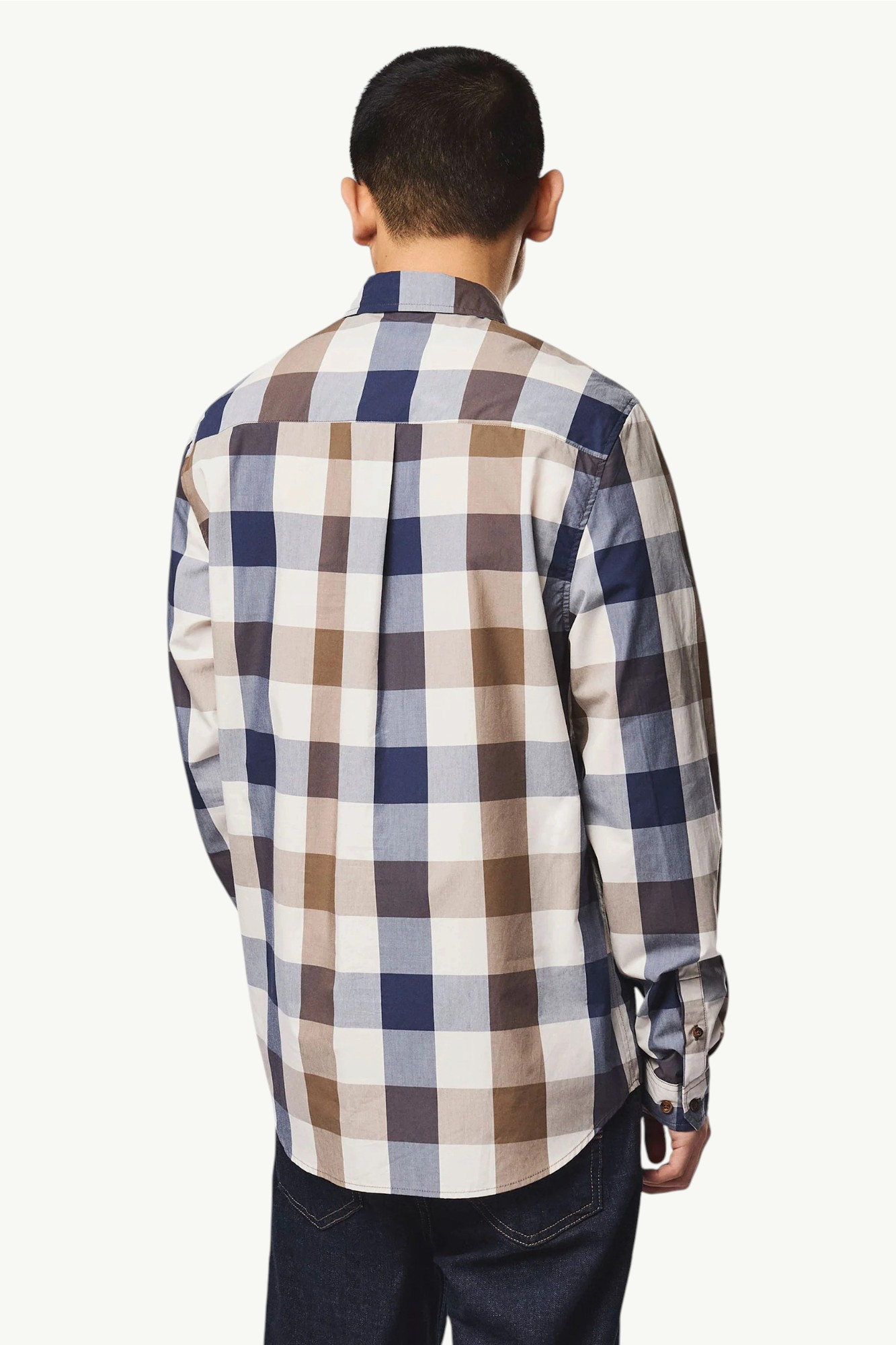 Weekend Offender Lisbon Long Sleeve Shirt Large House Check - SHSS2410-LAHOUCH