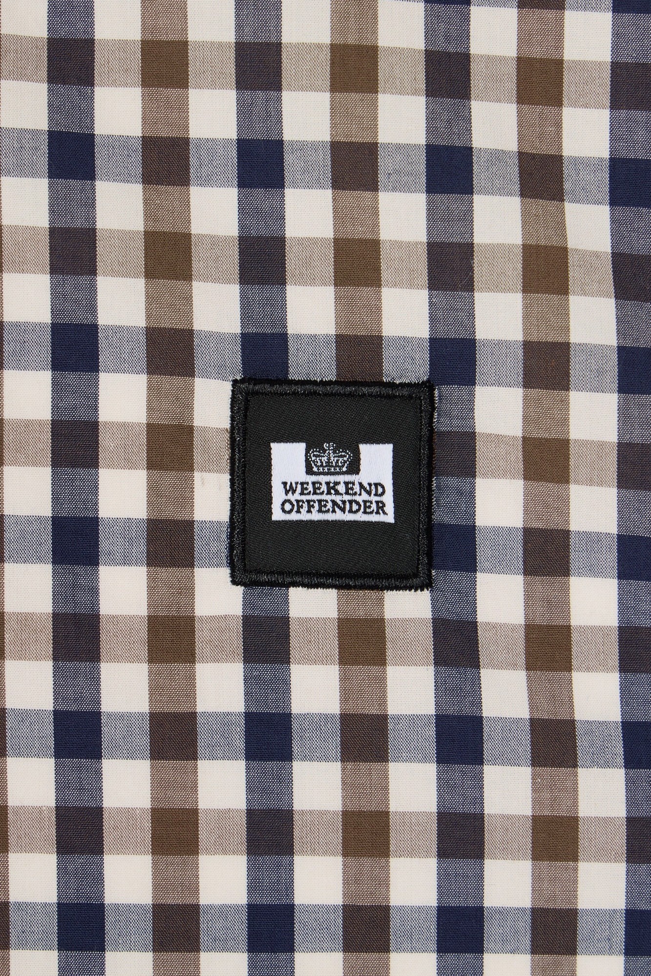 Weekend Offender Lisbon Long Sleeve Shirt Mid House Check - SHSS2410-MIDHOCH