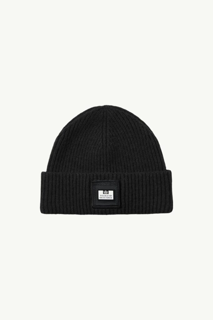 Weekend Offender Palmyra Rib Beanie Black – AC3B05-BLACK-ONESIZE