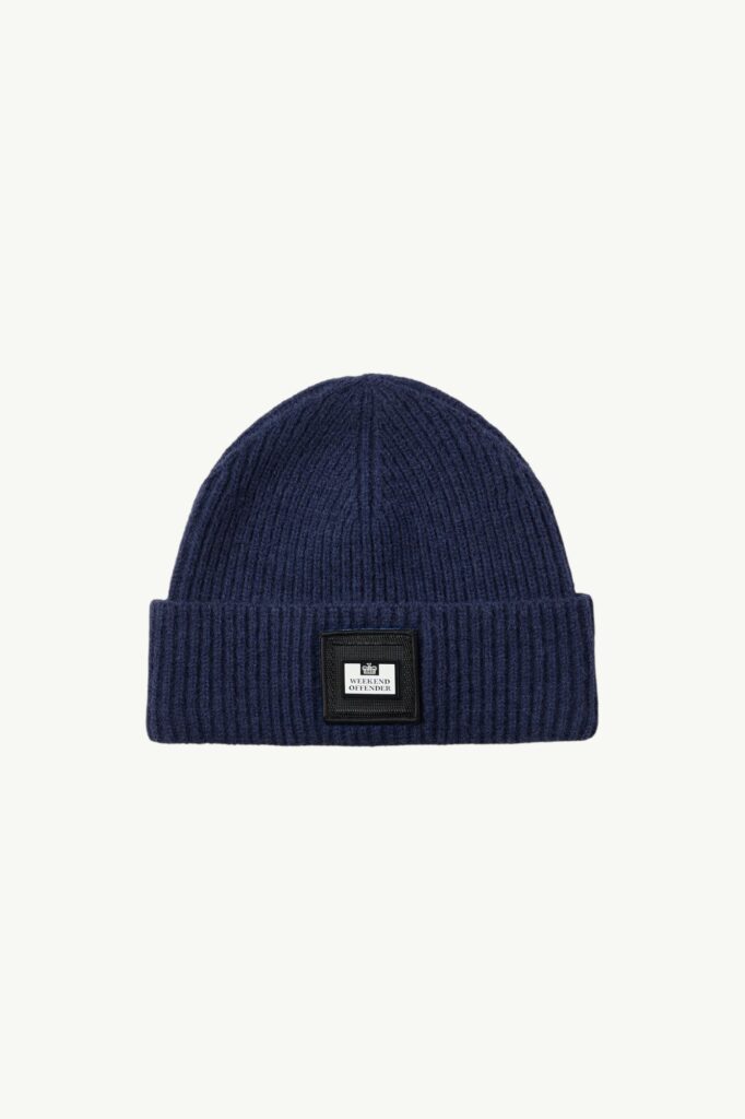 Weekend Offender Palmyra Rib Beanie Navy – AC3B05-NAVY-ONESIZE