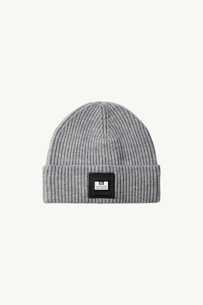 Weekend Offender Palmyra Rib Beanie Smokey Grey – AC3B05-SMOKEY-ONESIZE