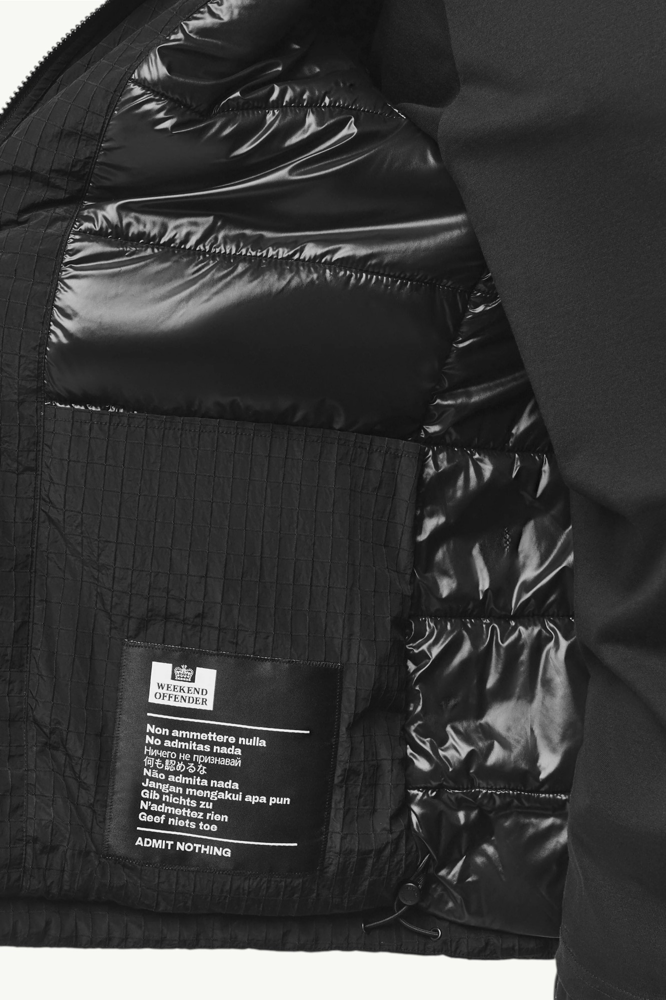 Weekend Offender Vettel Thermo Jacket Black - JK3A09-BLACK